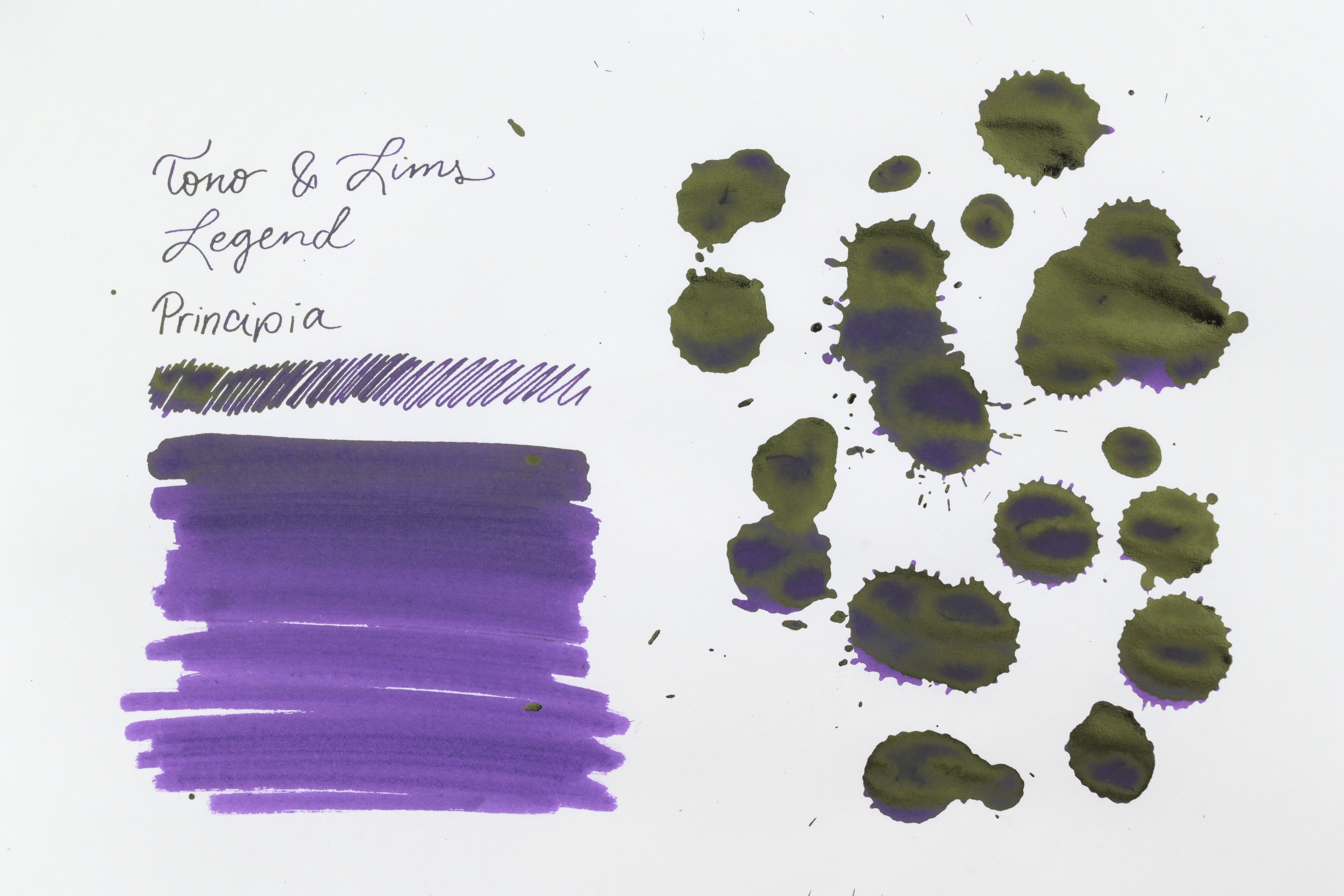 Tono & Lims Ink Bottle - Legend - Principia  - 30ml