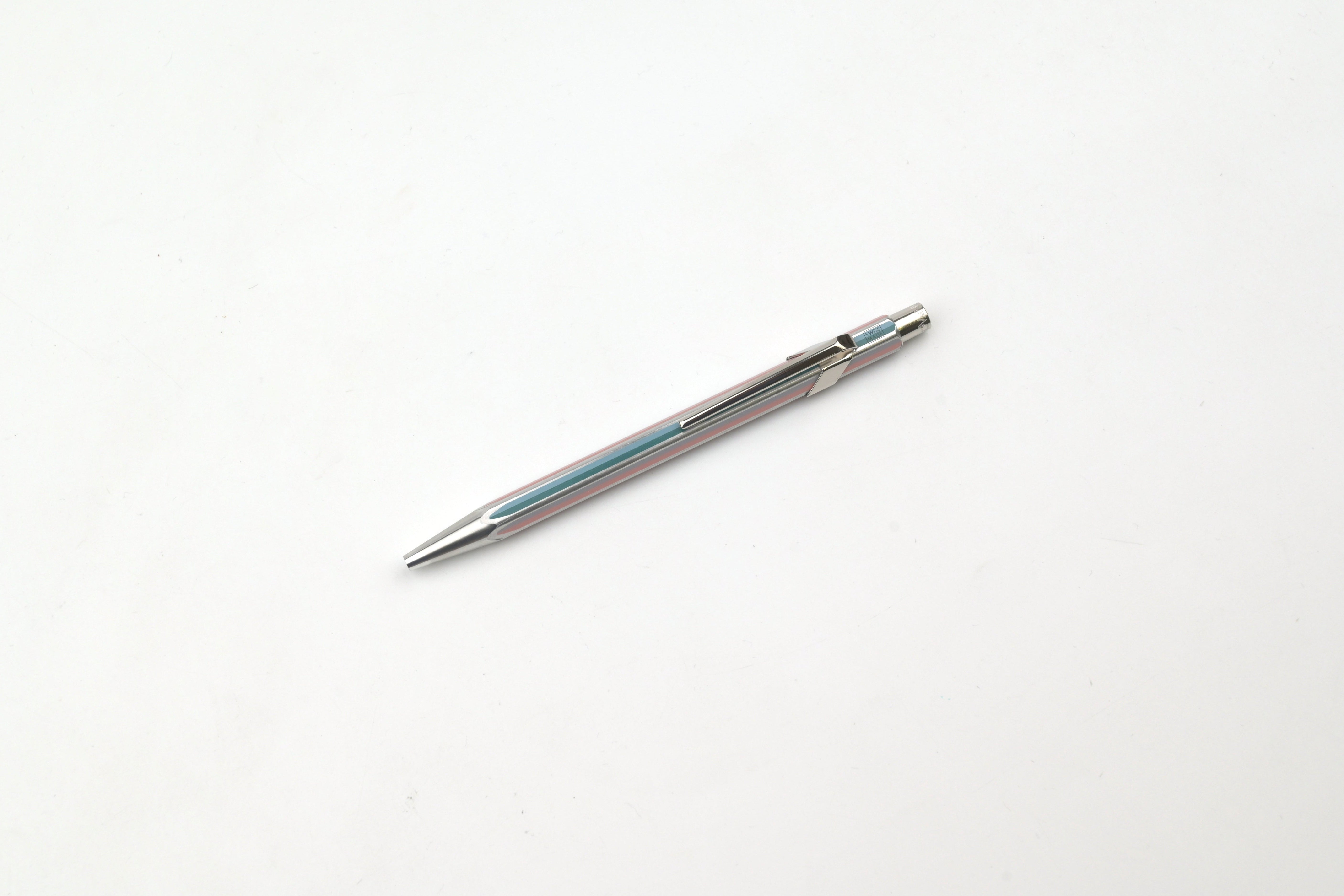 Caran d'Ache x Paul Smith 849 Ballpoint Pen - Silver - 5th Edition