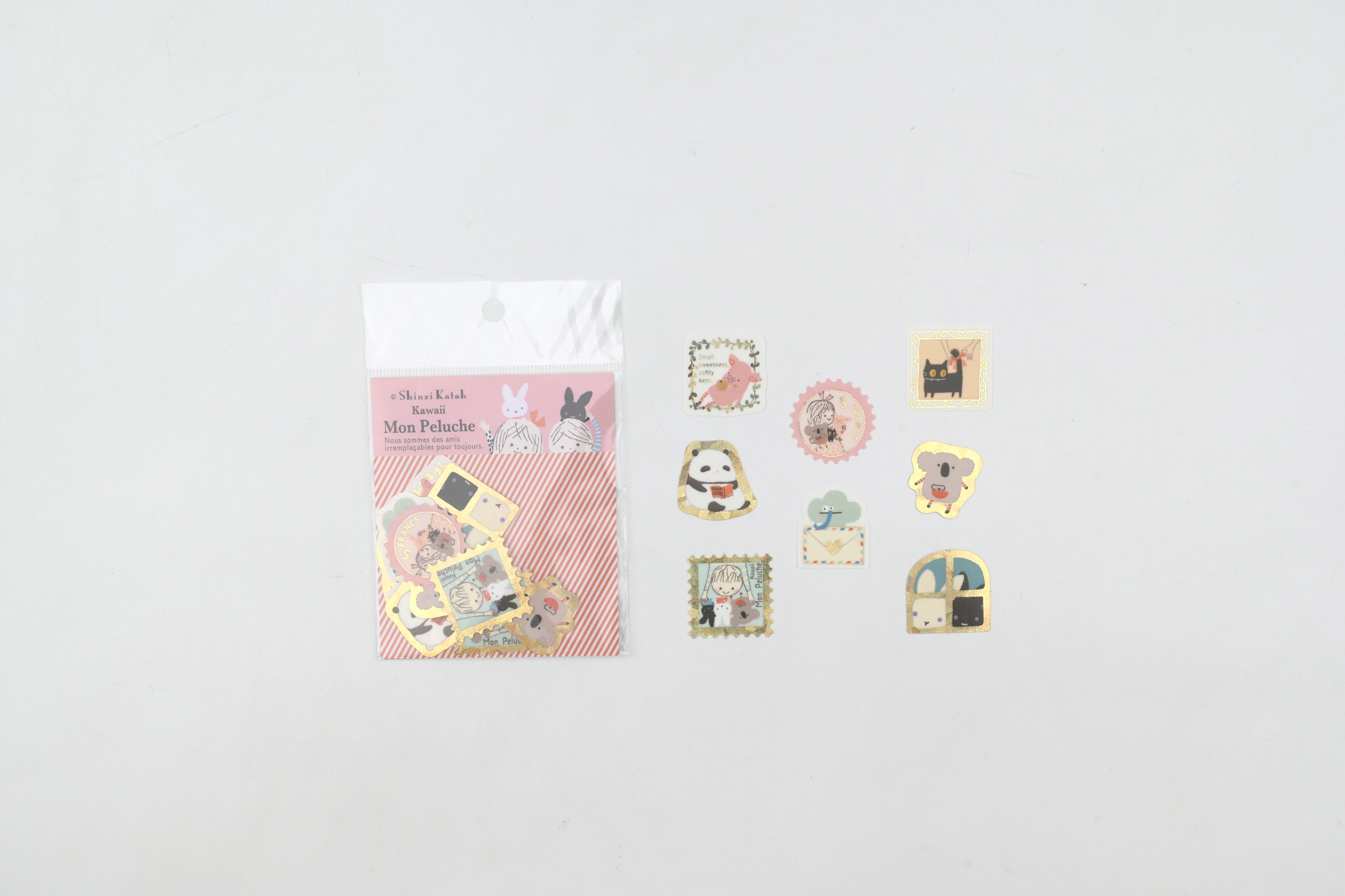 SEAL-DO Gold-Foil Flake Sticker - Kawaii Mon Peluche