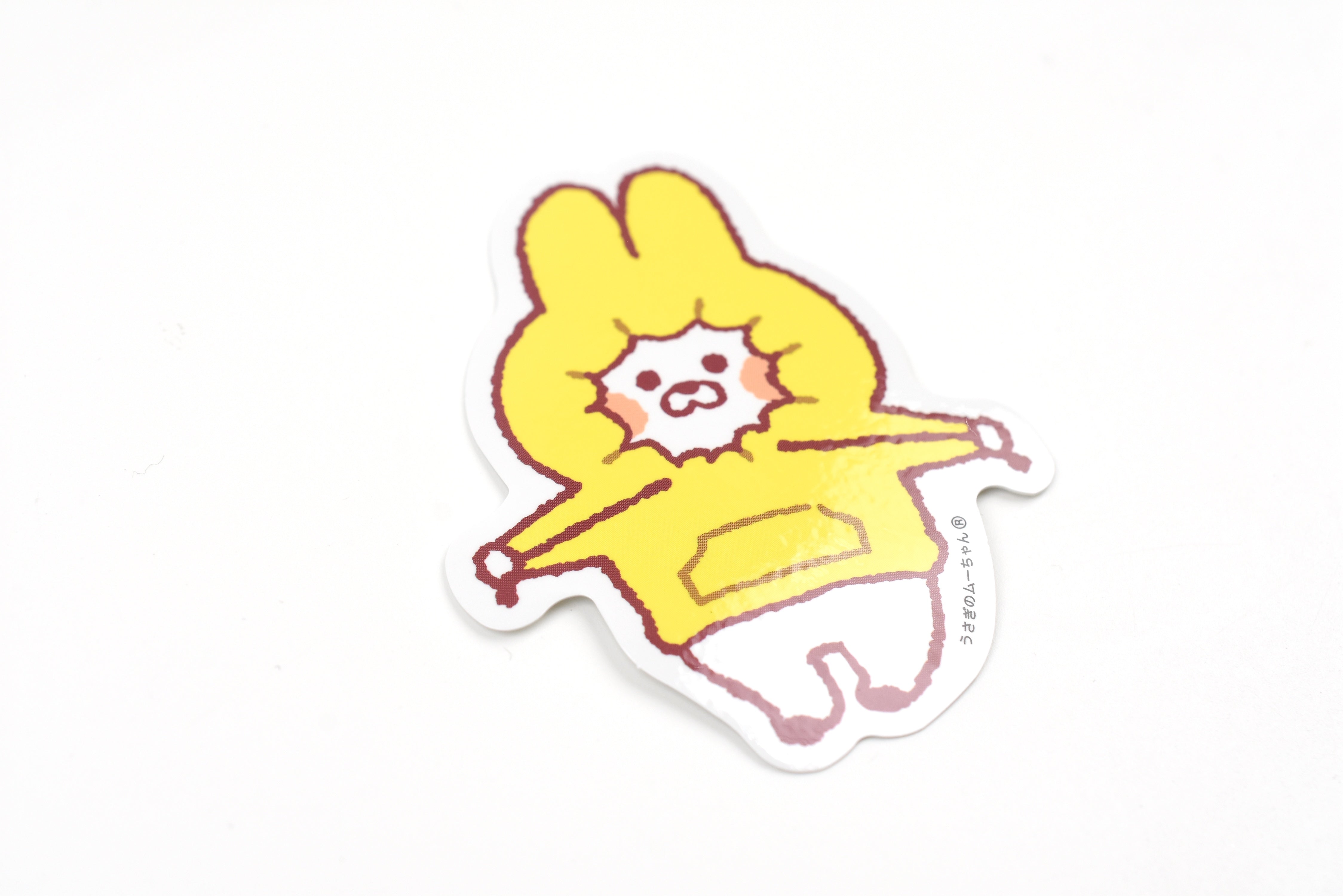 Mind Wave Sticker - Rabbit Moo-chan - Open Arms