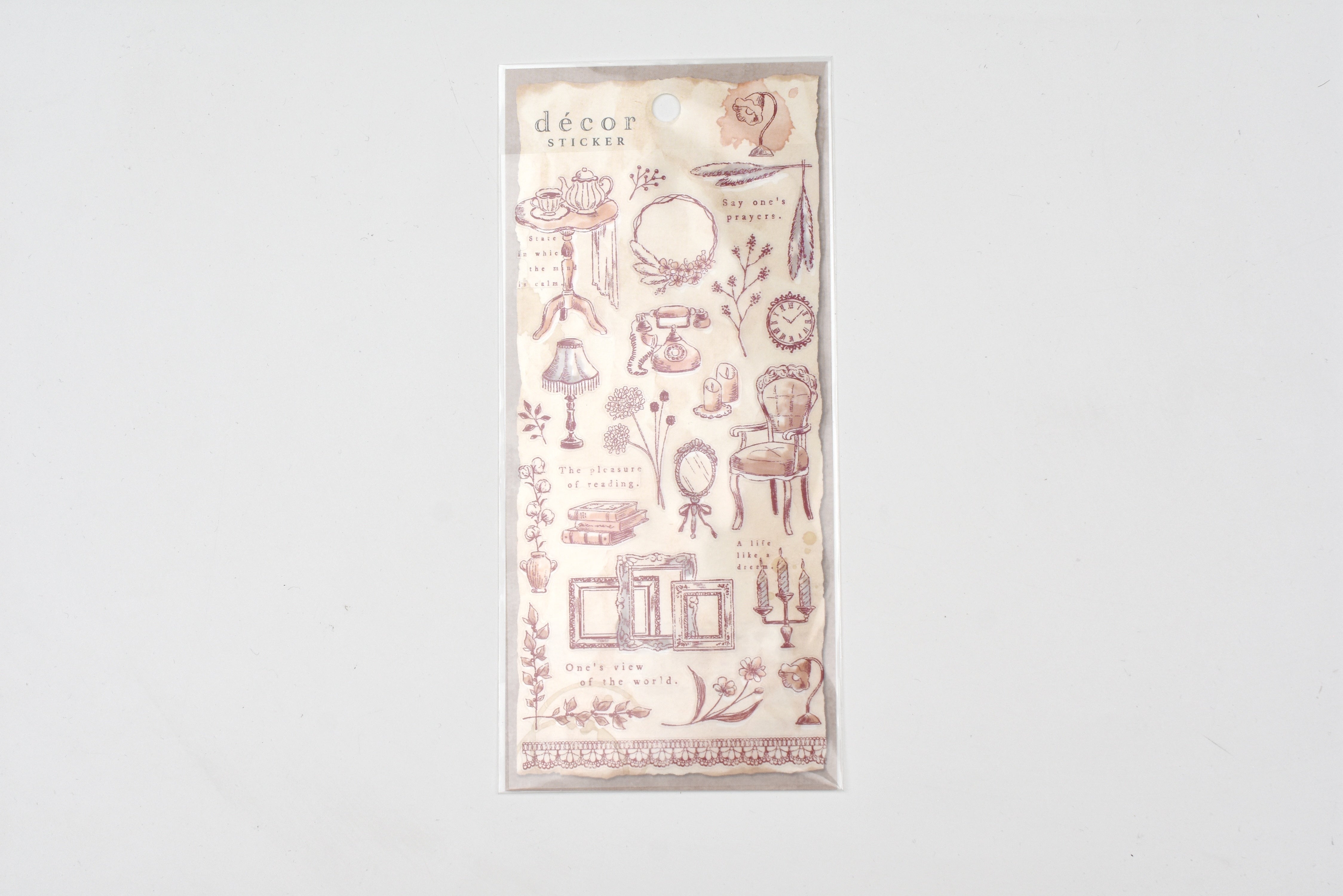 Décor Sticker - Maroon