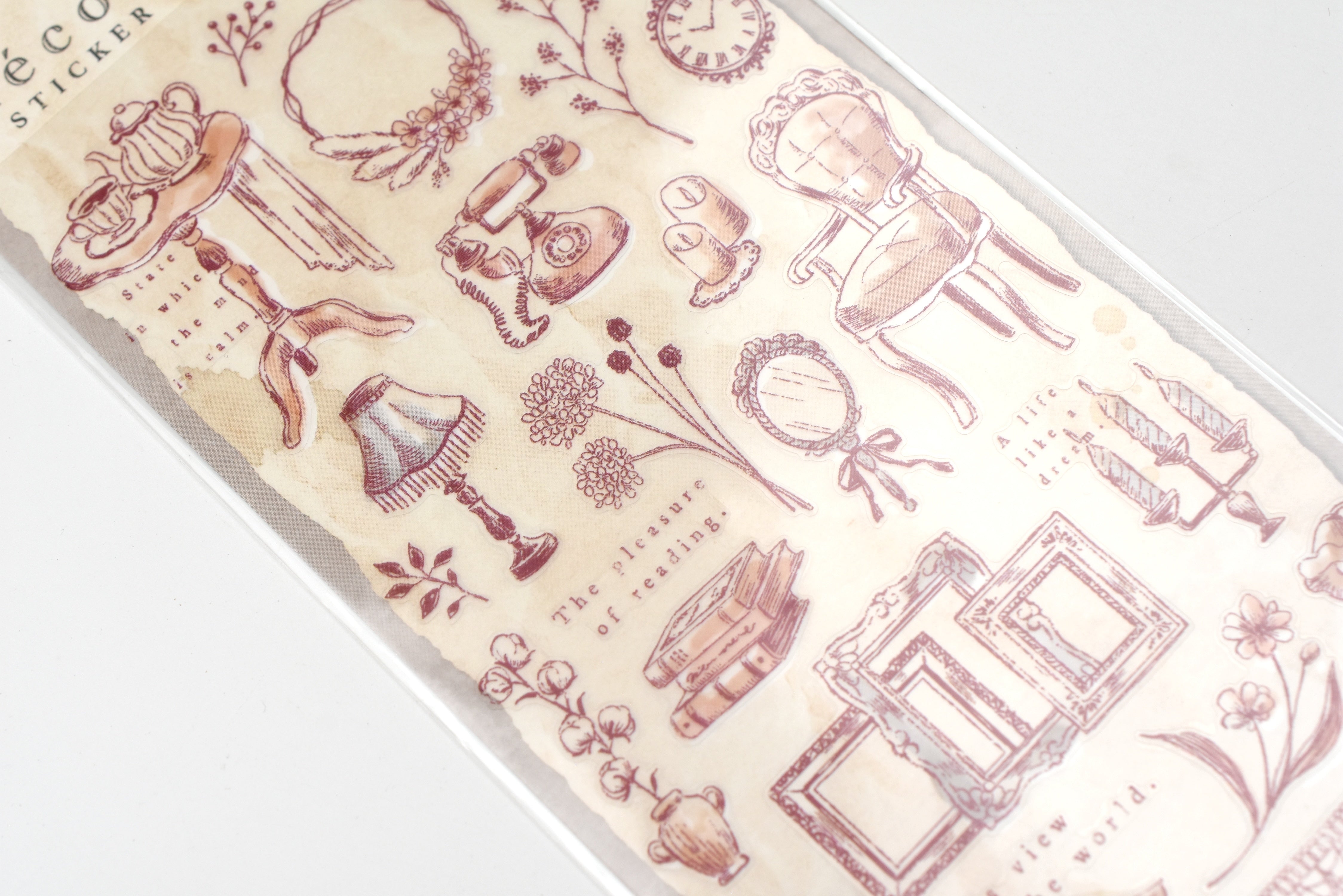 Décor Sticker - Maroon