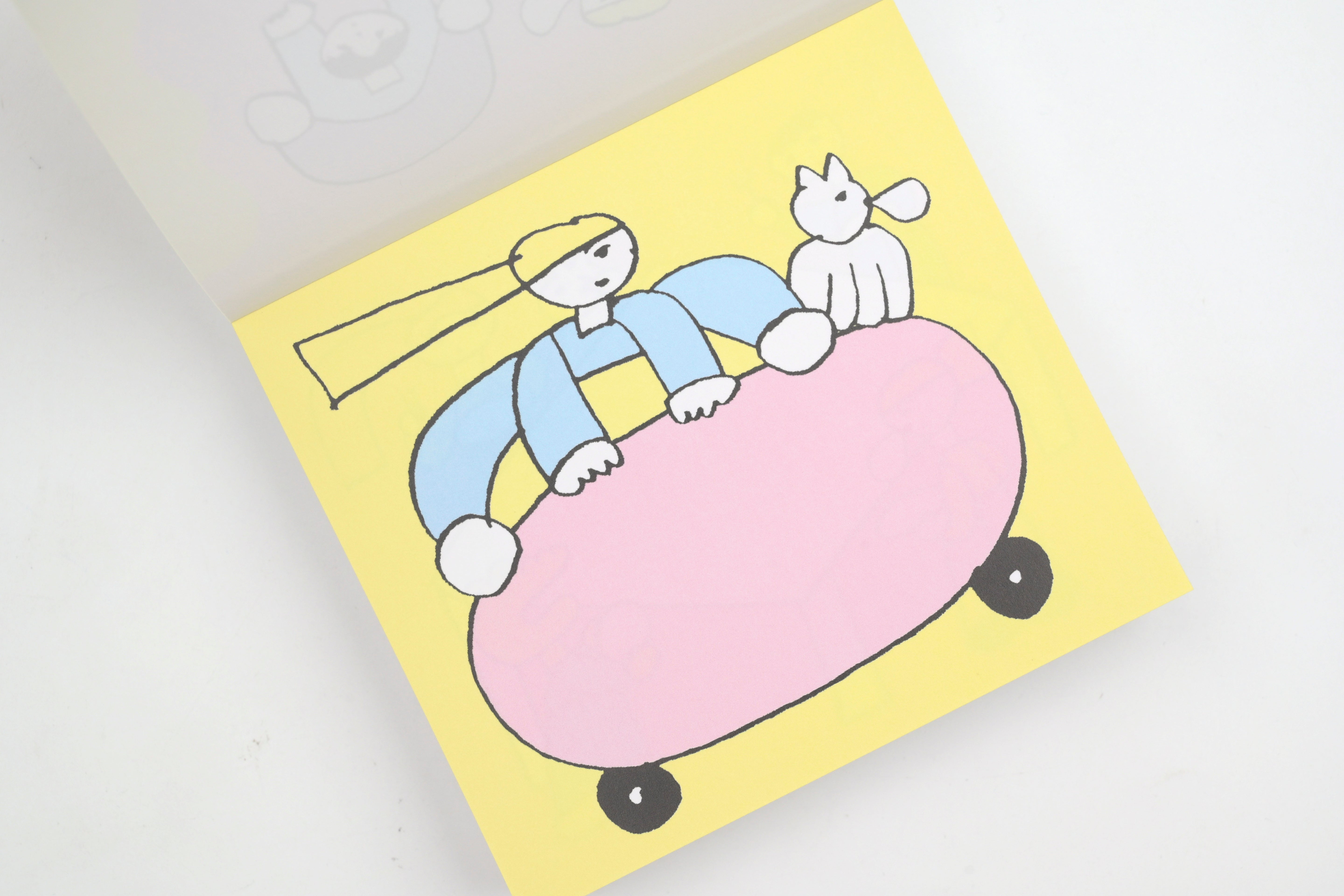 Cozyca - Tadashi Nishiwaki Memo Pad - Sleepy