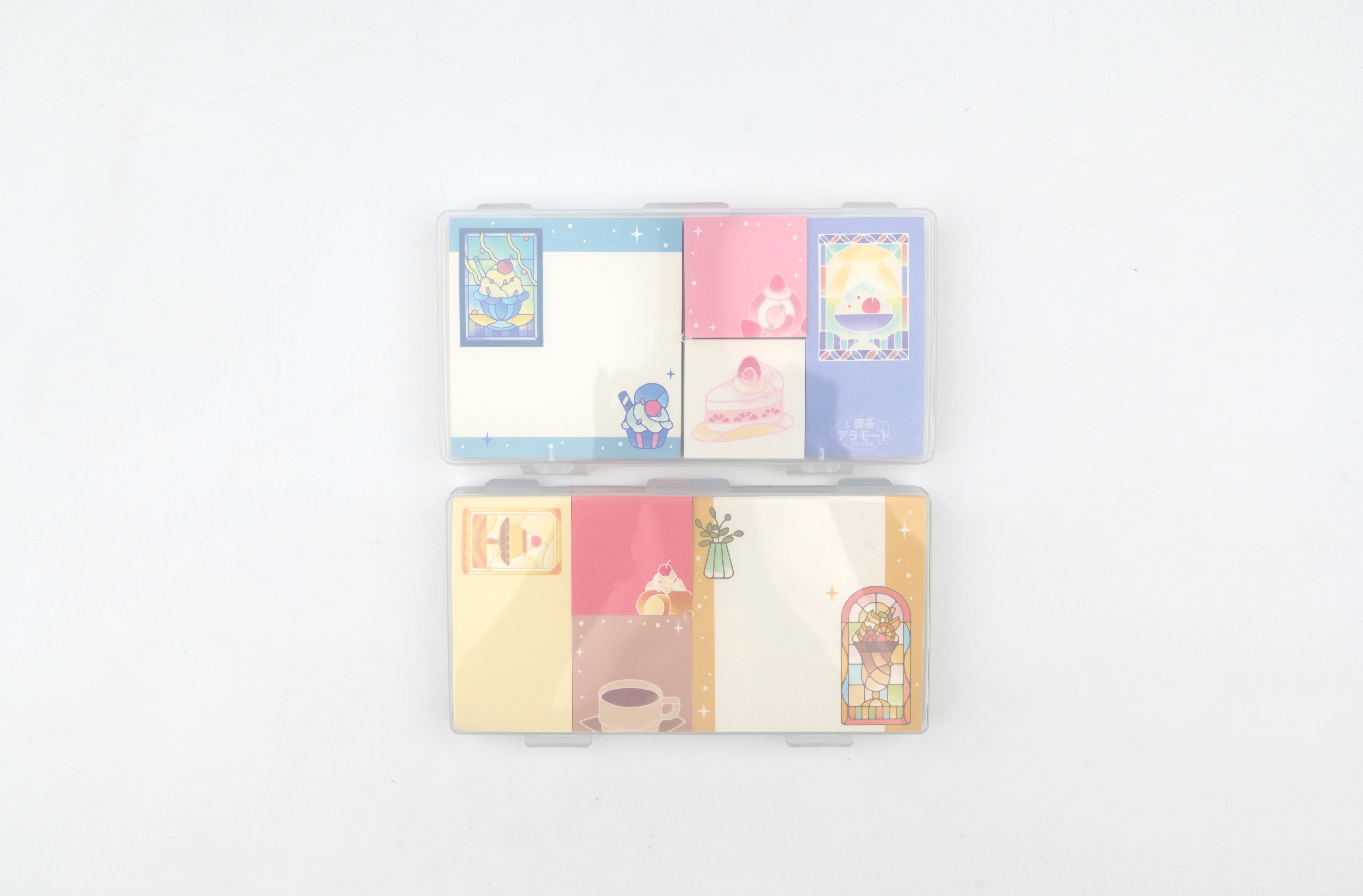 アイドル [GGAGGONG] Mood in Frame Memo Pastel BGM Memo Pad Set - Memono – Yoseka Stationery