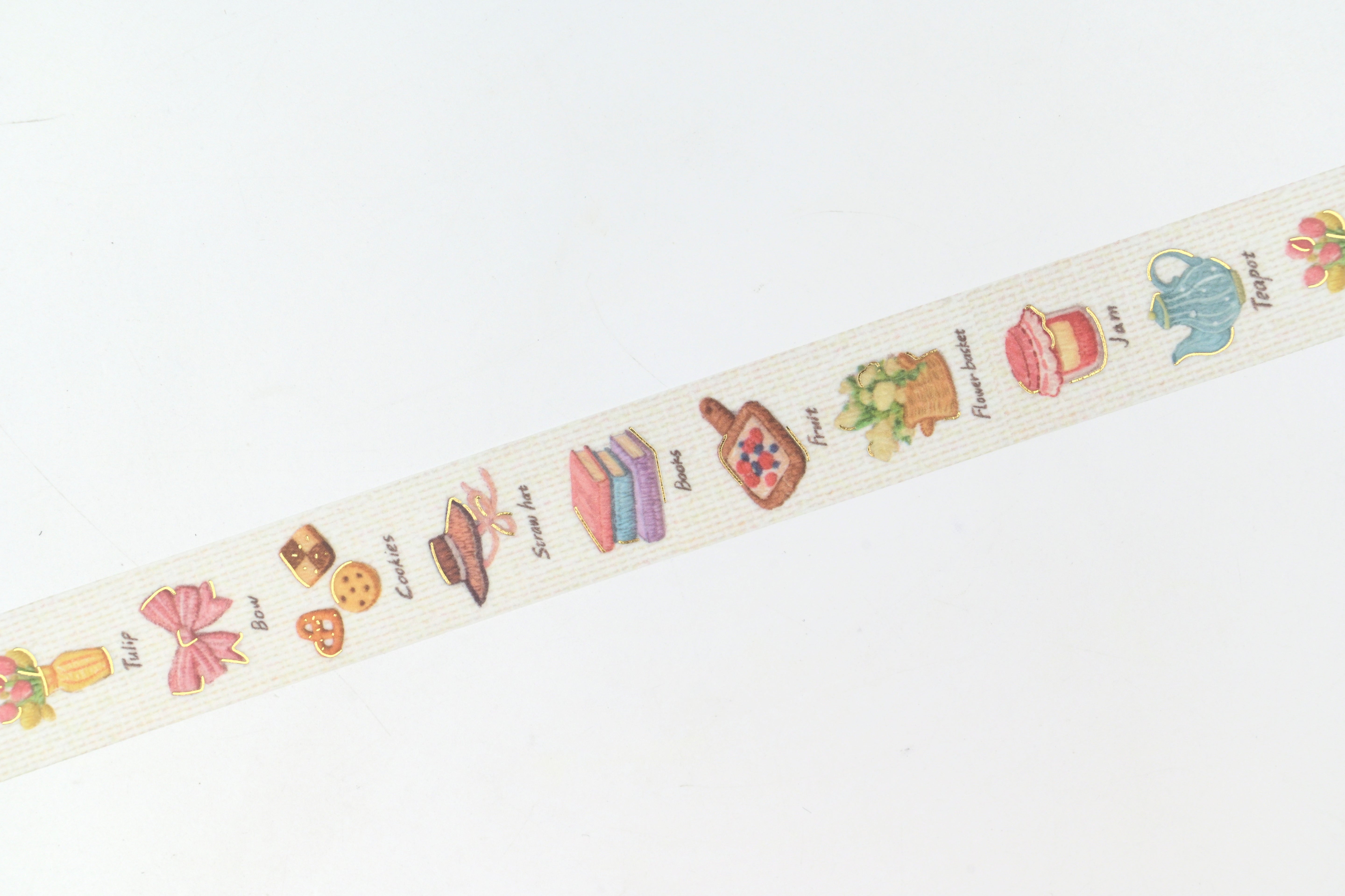 BGM Washi Tape - Foil Stamping - Pieni Stitch - Small Room