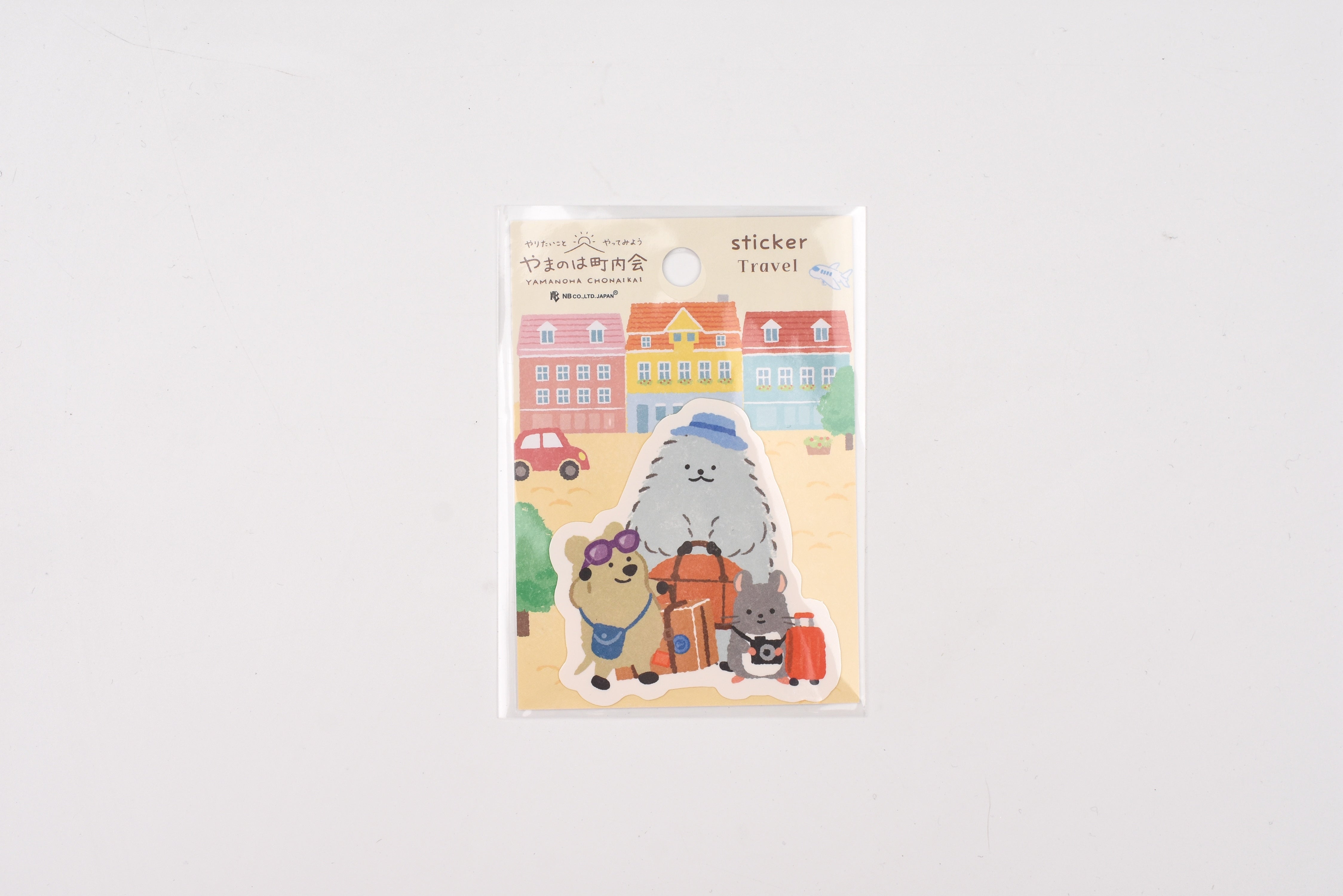 NB Die-cut Sticker - Yamanoha Neighborhood Association - Travel