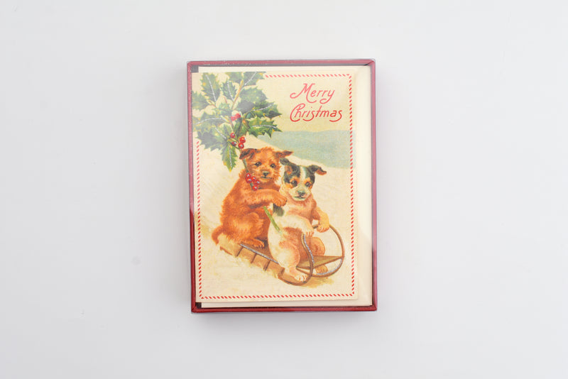 Christmas Dogs Boxed Notes