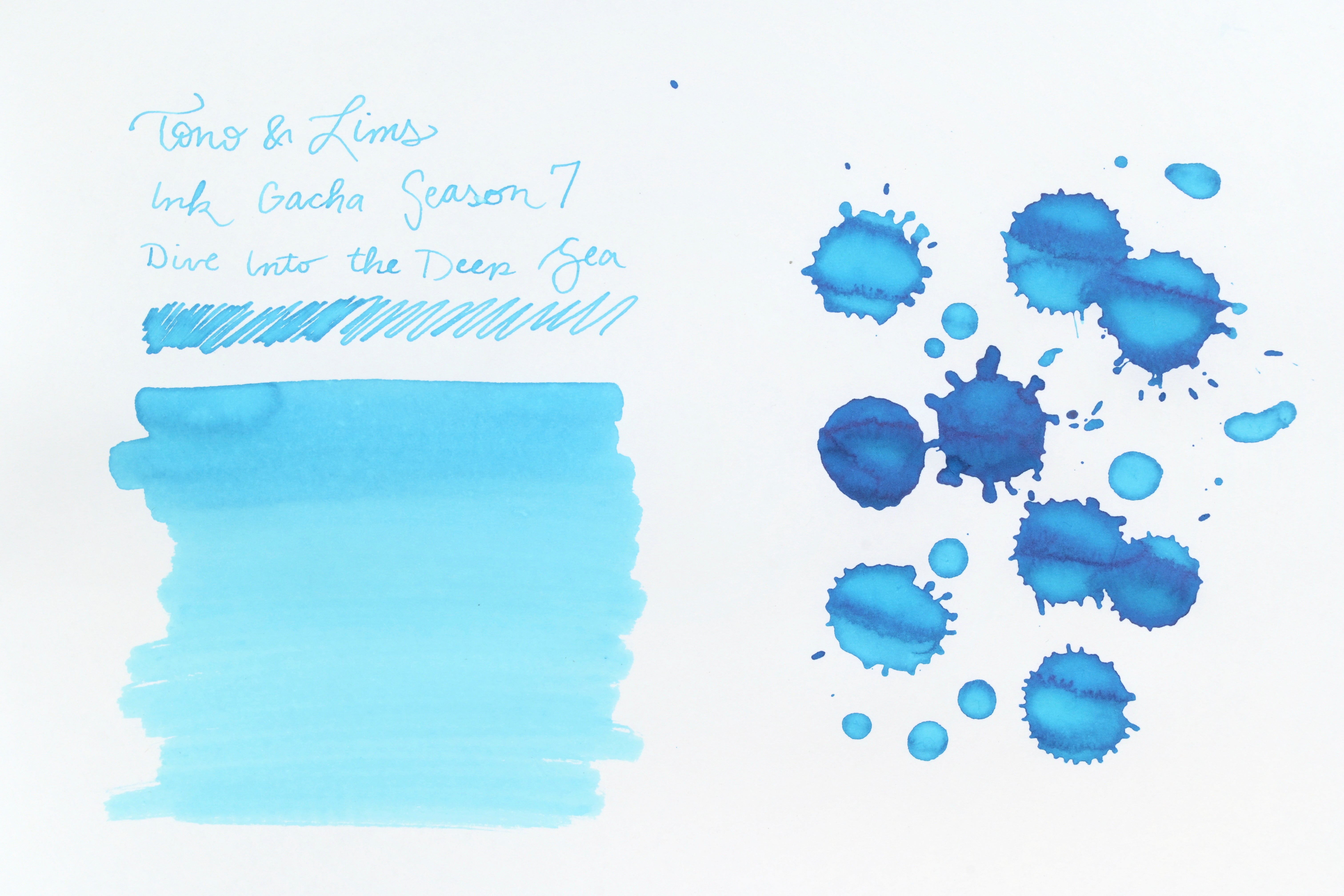 Tono & Lims Ink Bottle - Ink Gacha - Season 7: Dive Into the Deep
