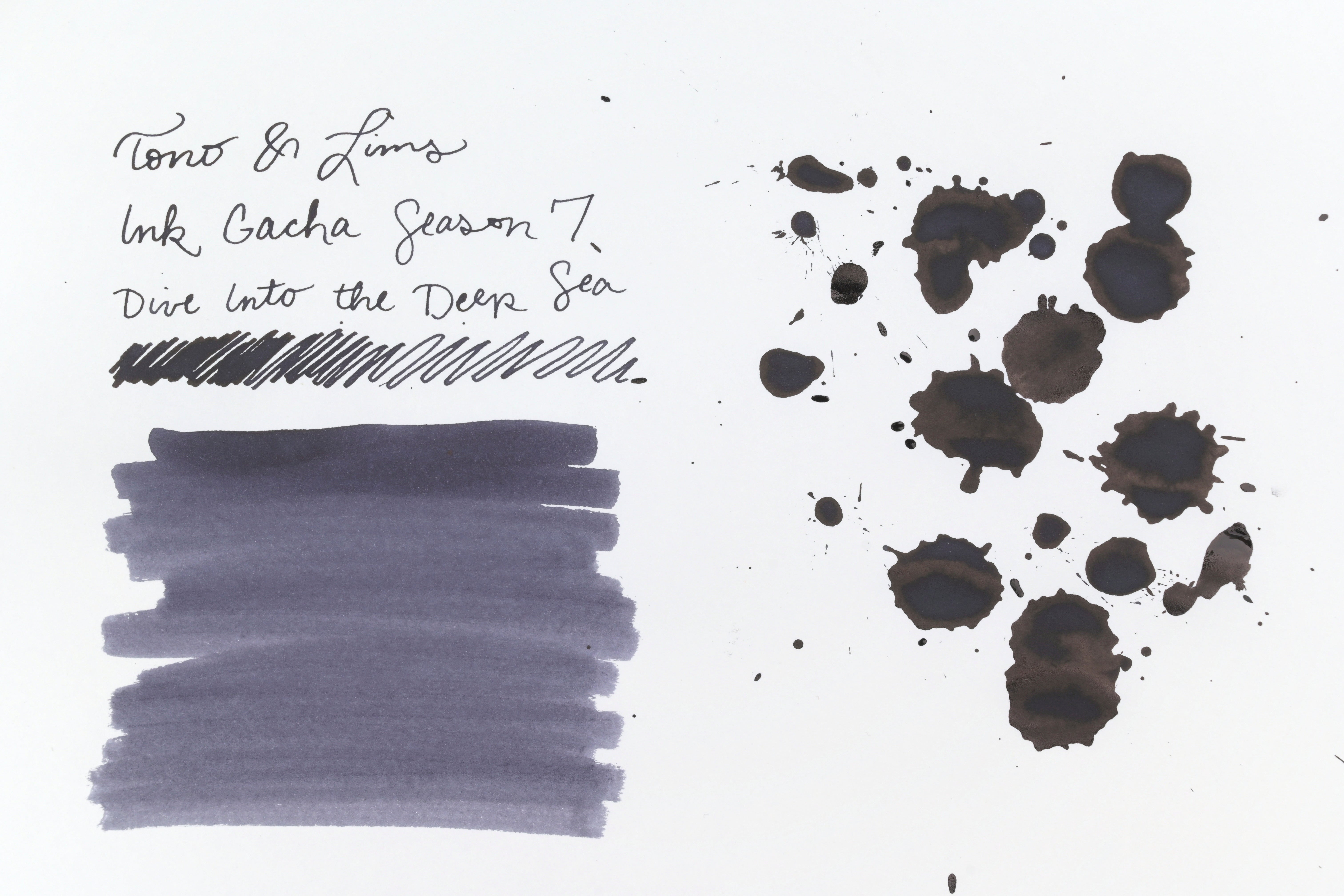 Tono & Lims Ink Bottle - Ink Gacha - Season 7: Dive Into the Deep