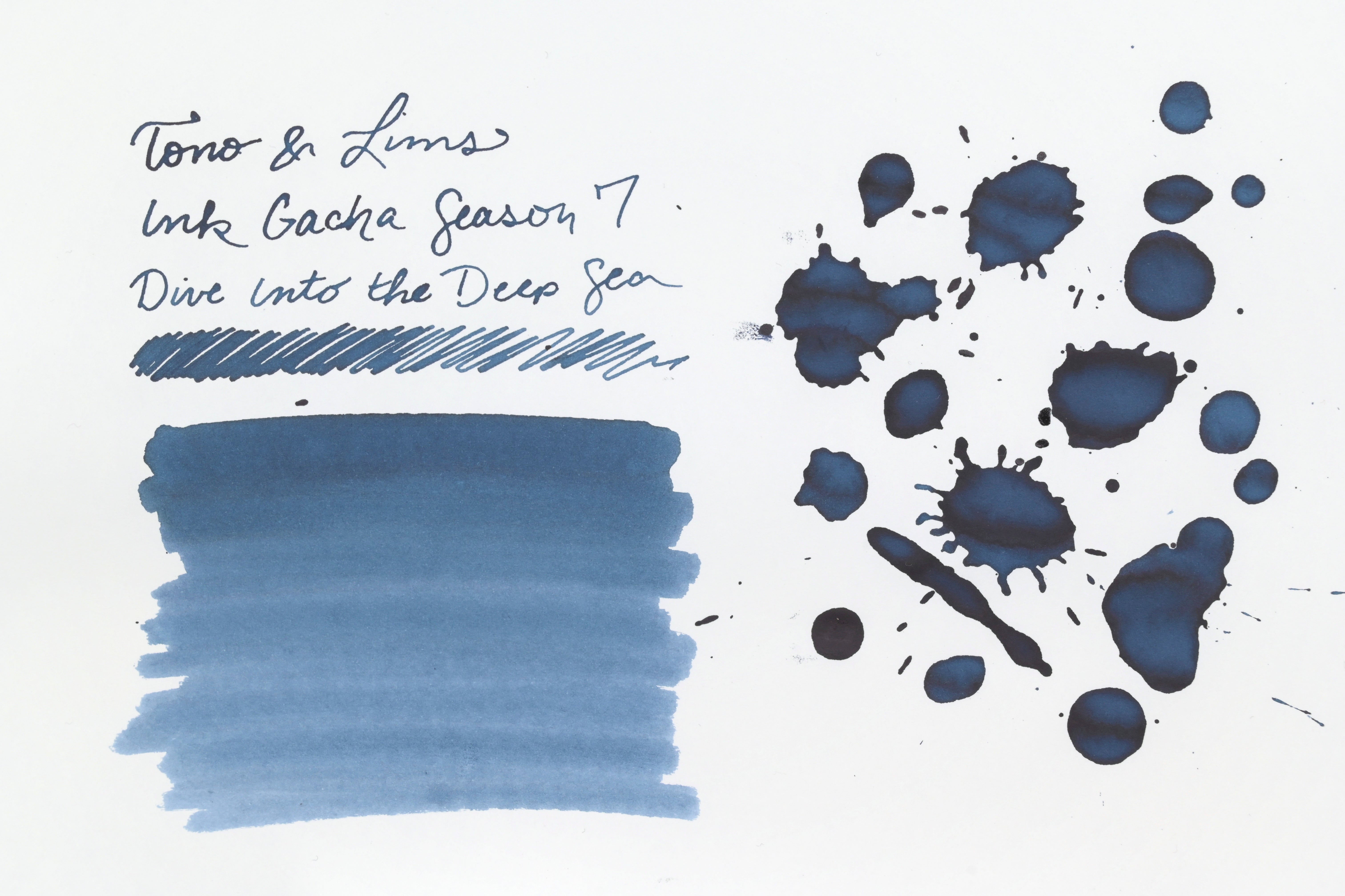 Tono & Lims Ink Bottle - Ink Gacha - Season 7: Dive Into the Deep