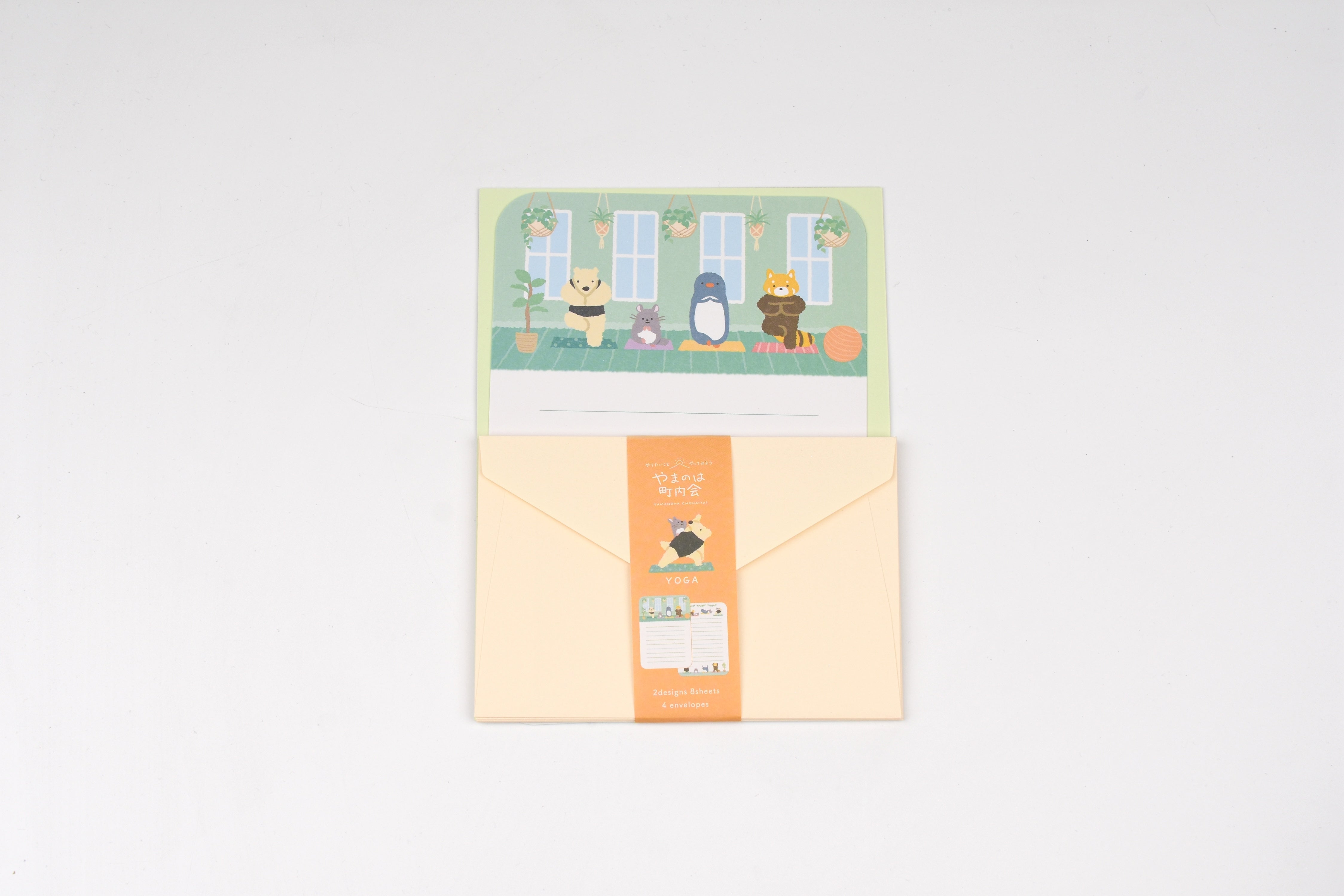 NB Letter Set – Yamanoha Neighborhood Association – Yoga