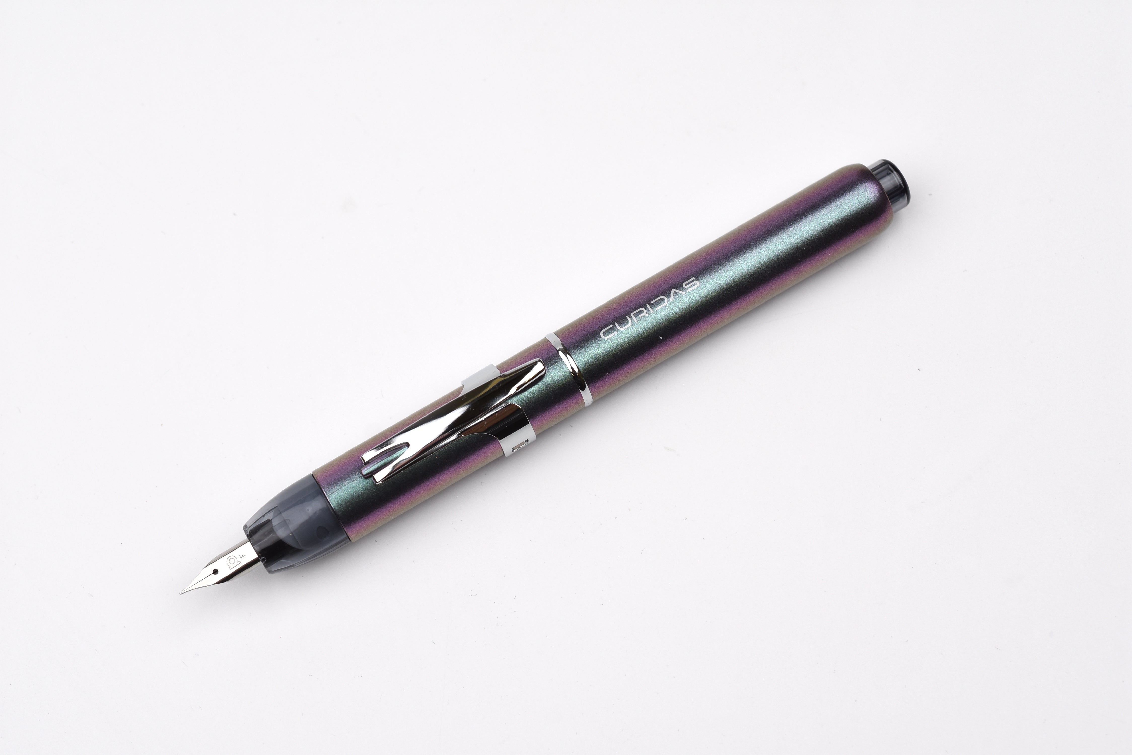 PLATINUM CURIDAS 万年筆 F 細字　ラブラドライト　プラチナ Platinum Curidas - Stone- Labradorite (Blue) - Limited Edition