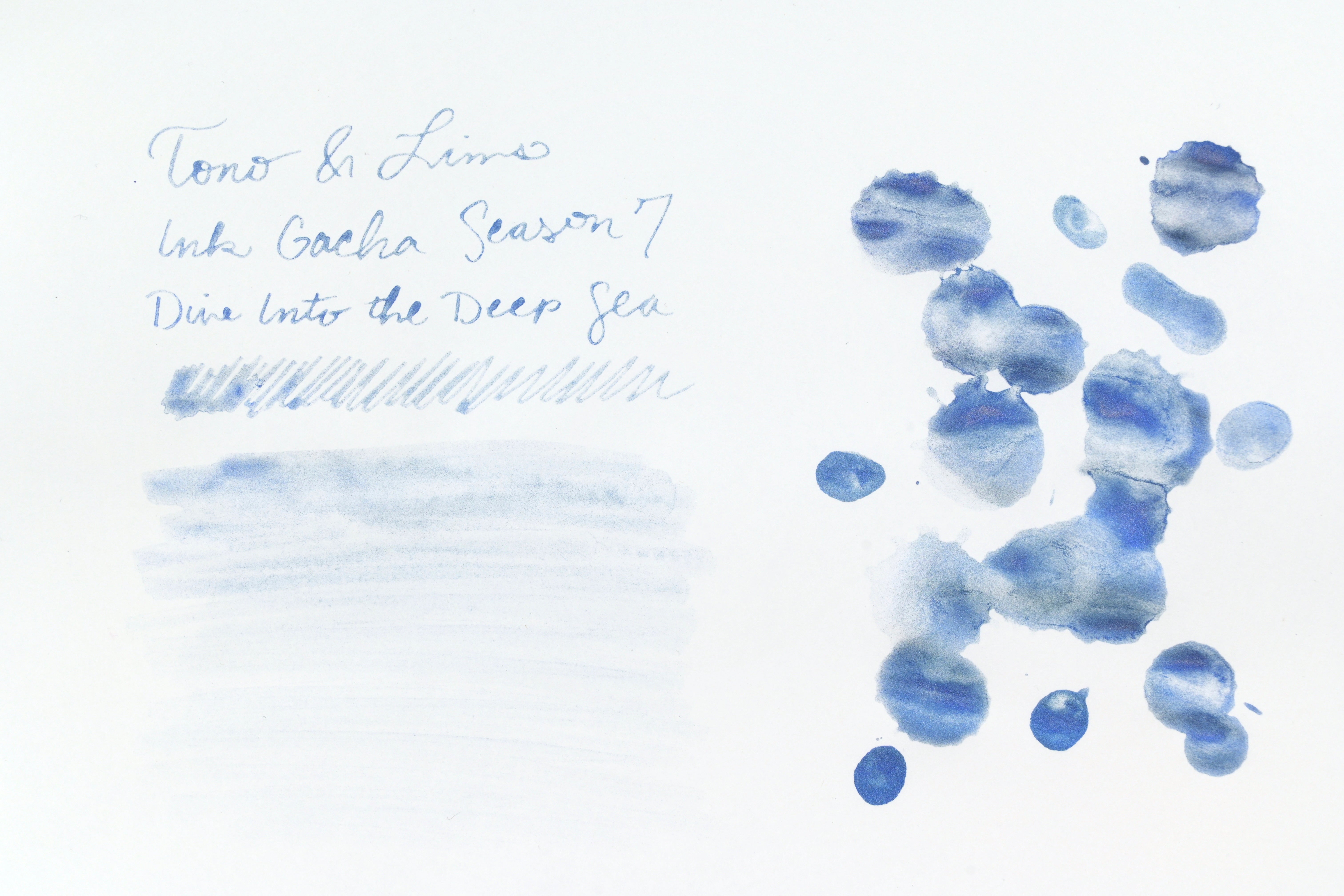 Tono & Lims Ink Bottle - Ink Gacha - Season 7: Dive Into the Deep