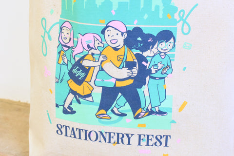 Stationery Fest Canvas Tote Bag