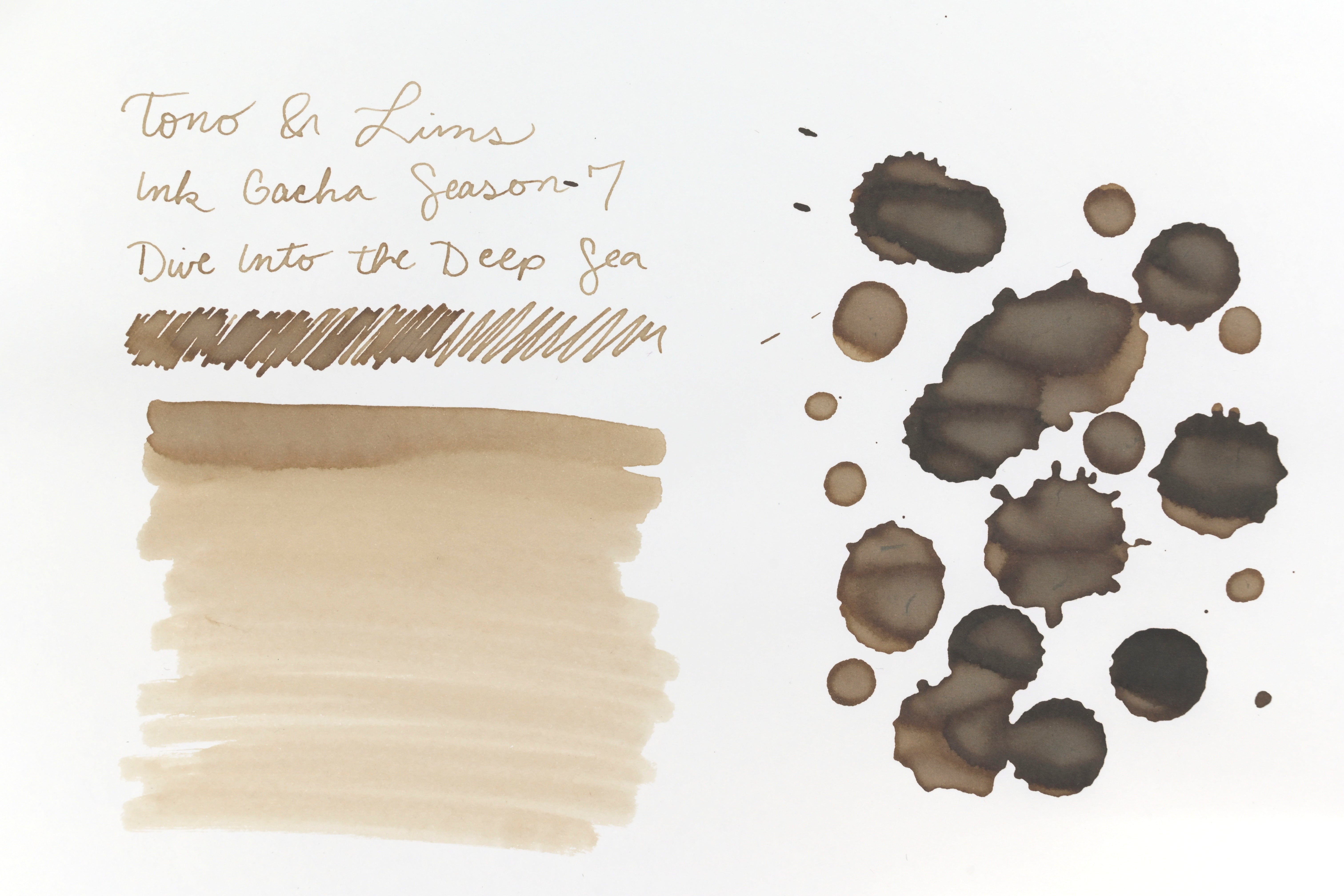 Tono & Lims Ink Bottle - Ink Gacha - Season 7: Dive Into the Deep