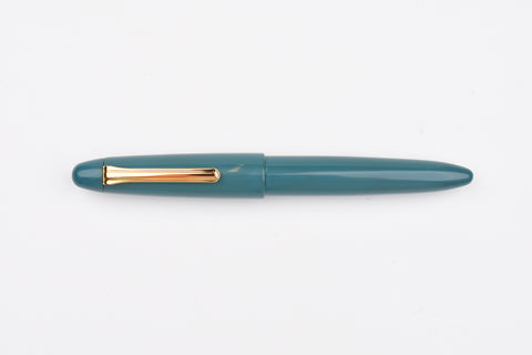 Sailor 1911 King of Pen - Color Urushi Kaga - Ebonite Fountain Pen - Teal Blue