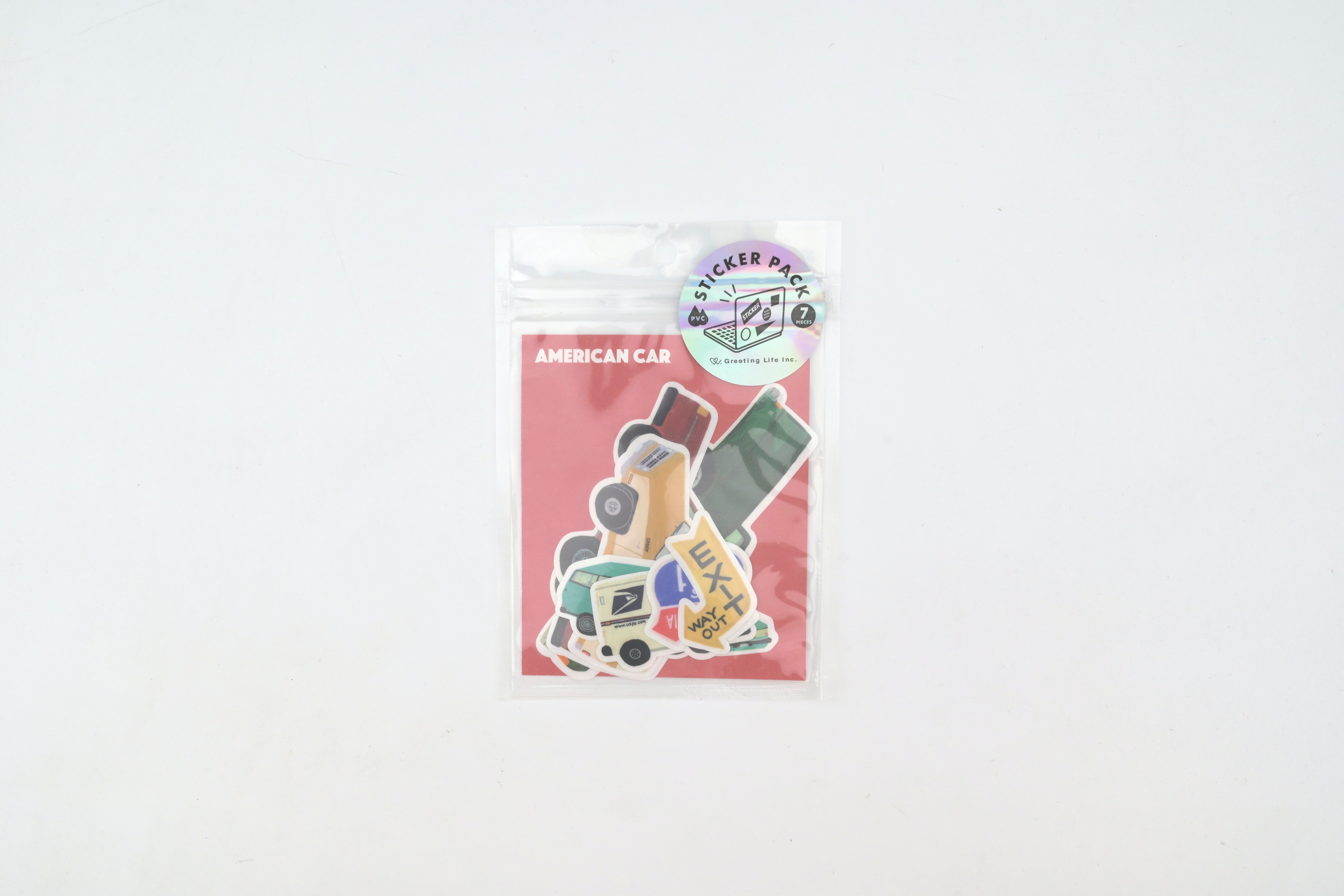 Greeting Life x Kahoko Sodeyama Sticker Pack - Cars