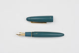 Sailor 1911 King of Pen - Color Urushi Kaga - Ebonite Fountain Pen - Teal Blue