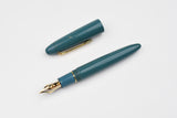 Sailor 1911 King of Pen - Color Urushi Kaga - Ebonite Fountain Pen - Teal Blue