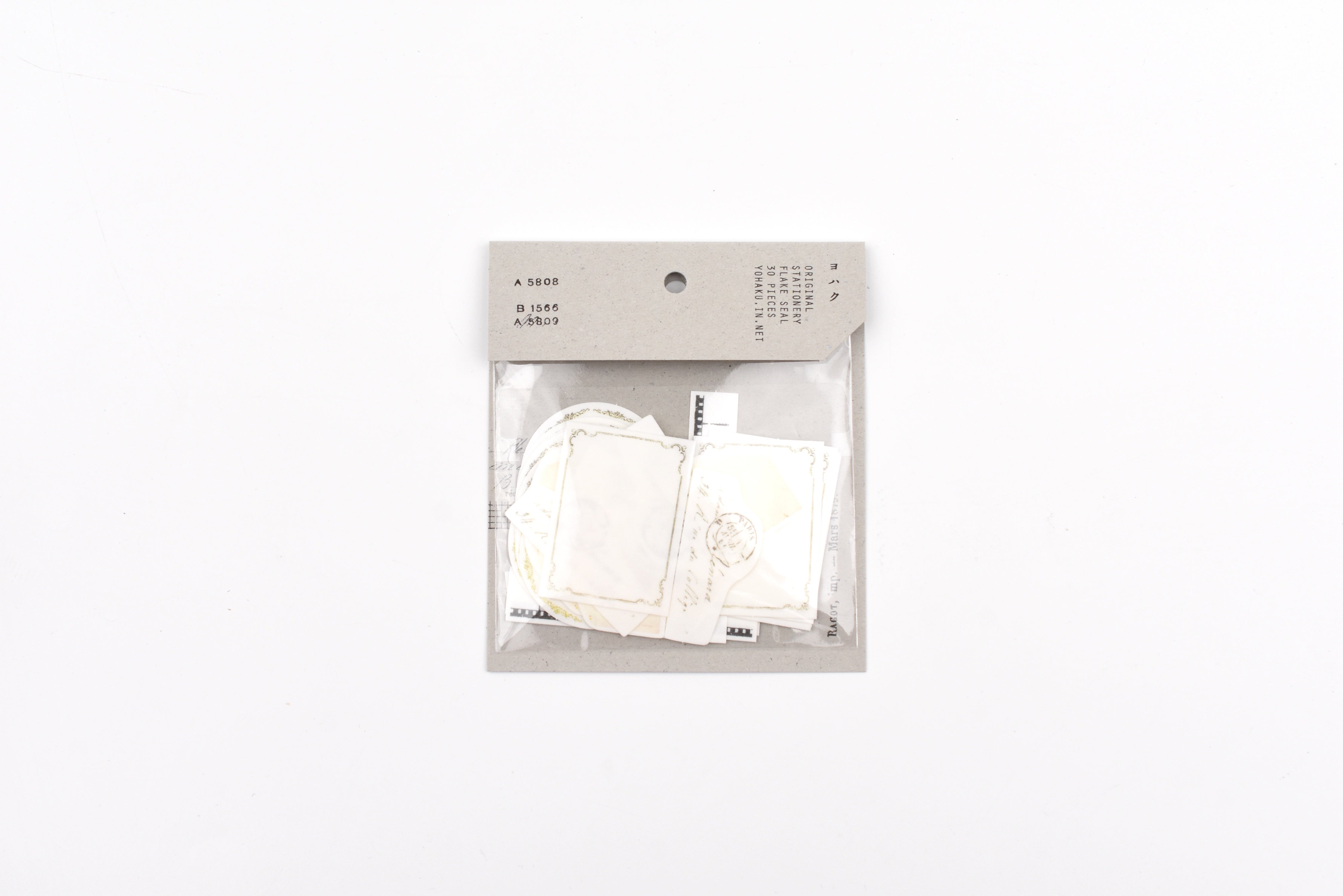 Yohaku Flake Sticker - Message