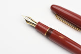 Sailor 1911 King of Pen - Color Urushi Kaga - Ebonite Fountain Pen - Wine Red