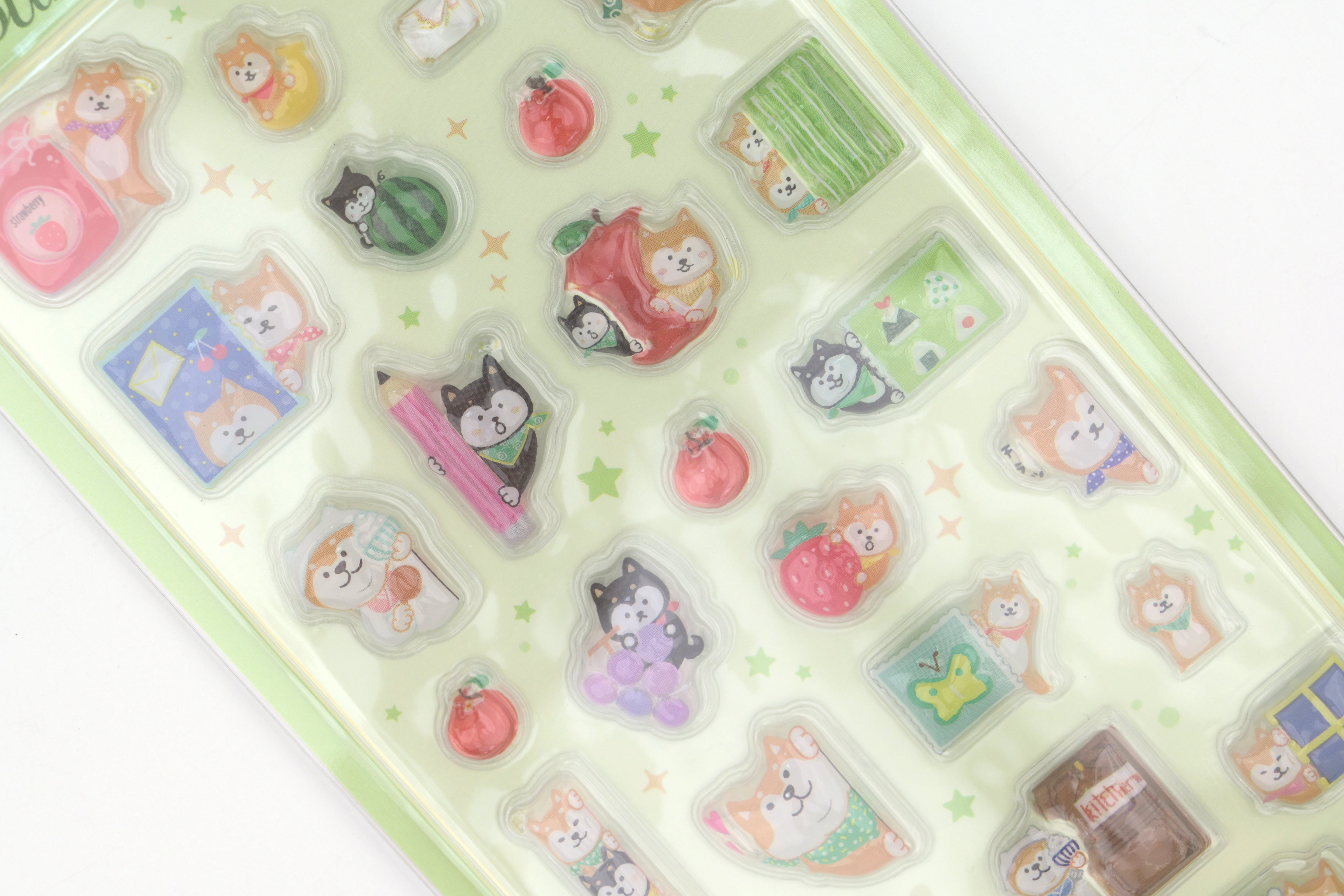 WORLD CRAFT Puffy Stickers - #2