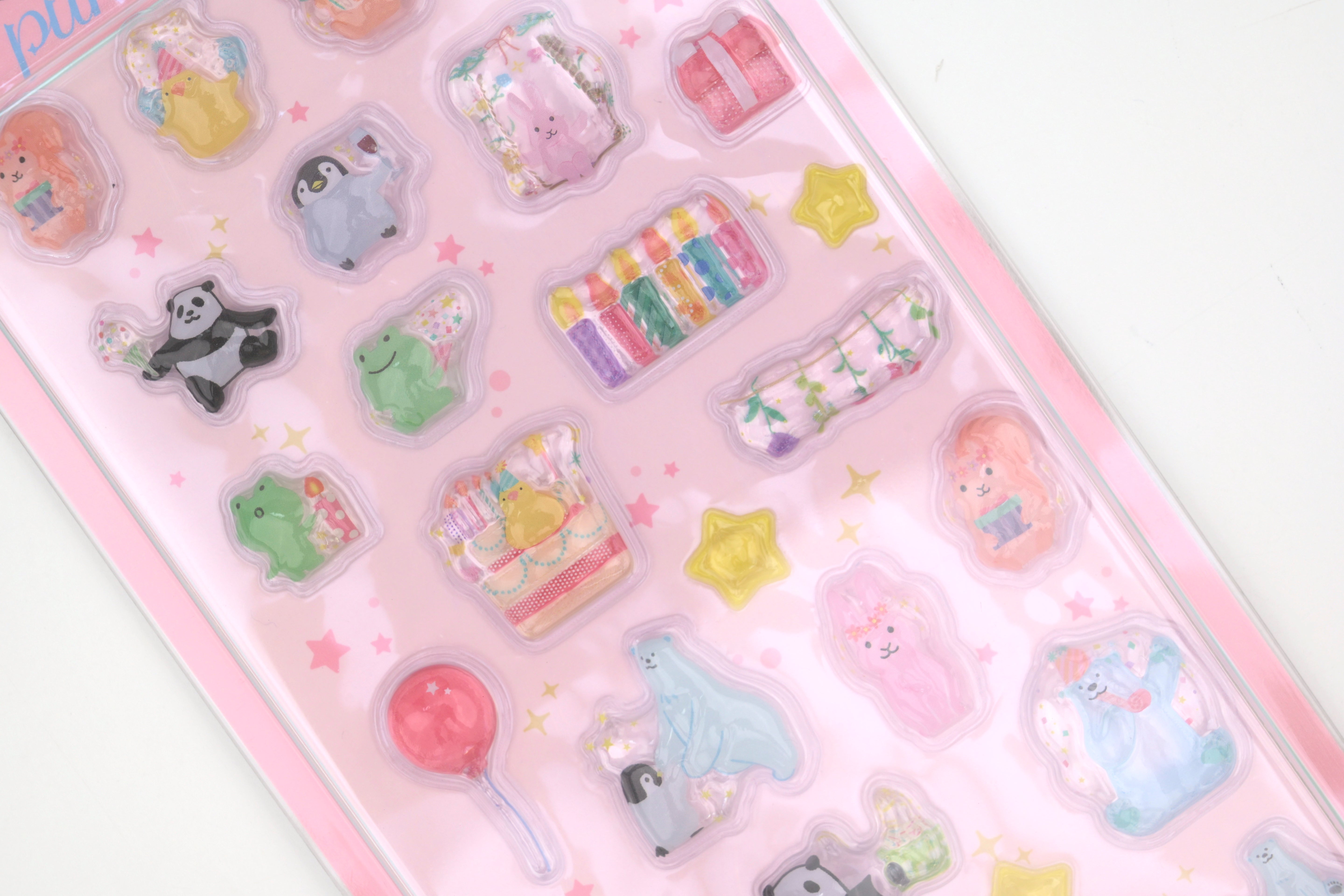 WORLD CRAFT Puffy Stickers - #3