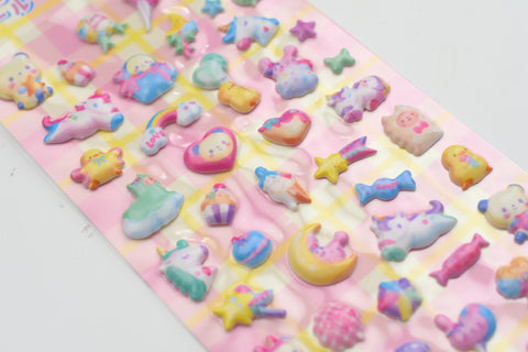 Puffy Sticker - Fuwafuwa Cute