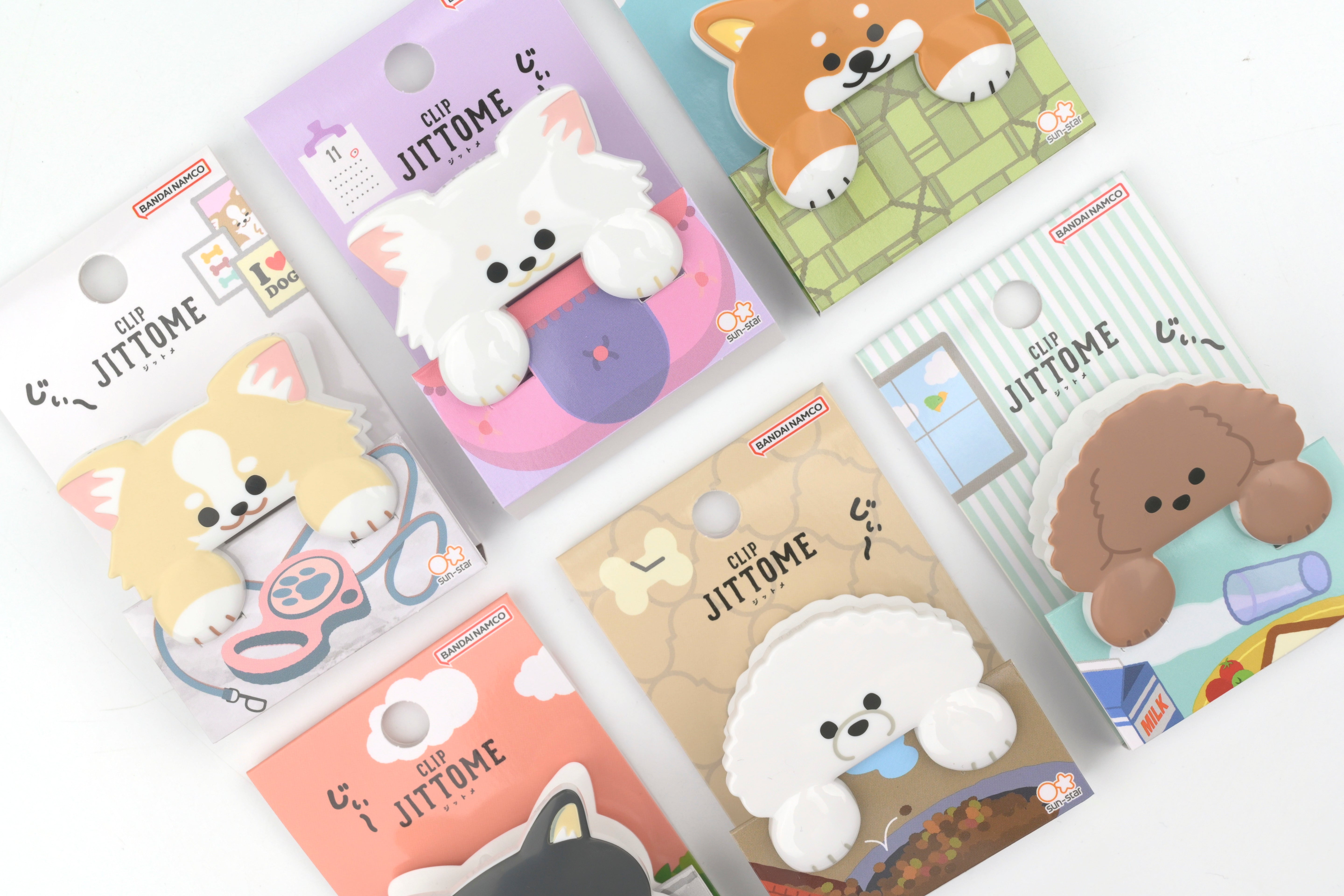 Sun-Star Jittome Die-Cut Clip - Dog