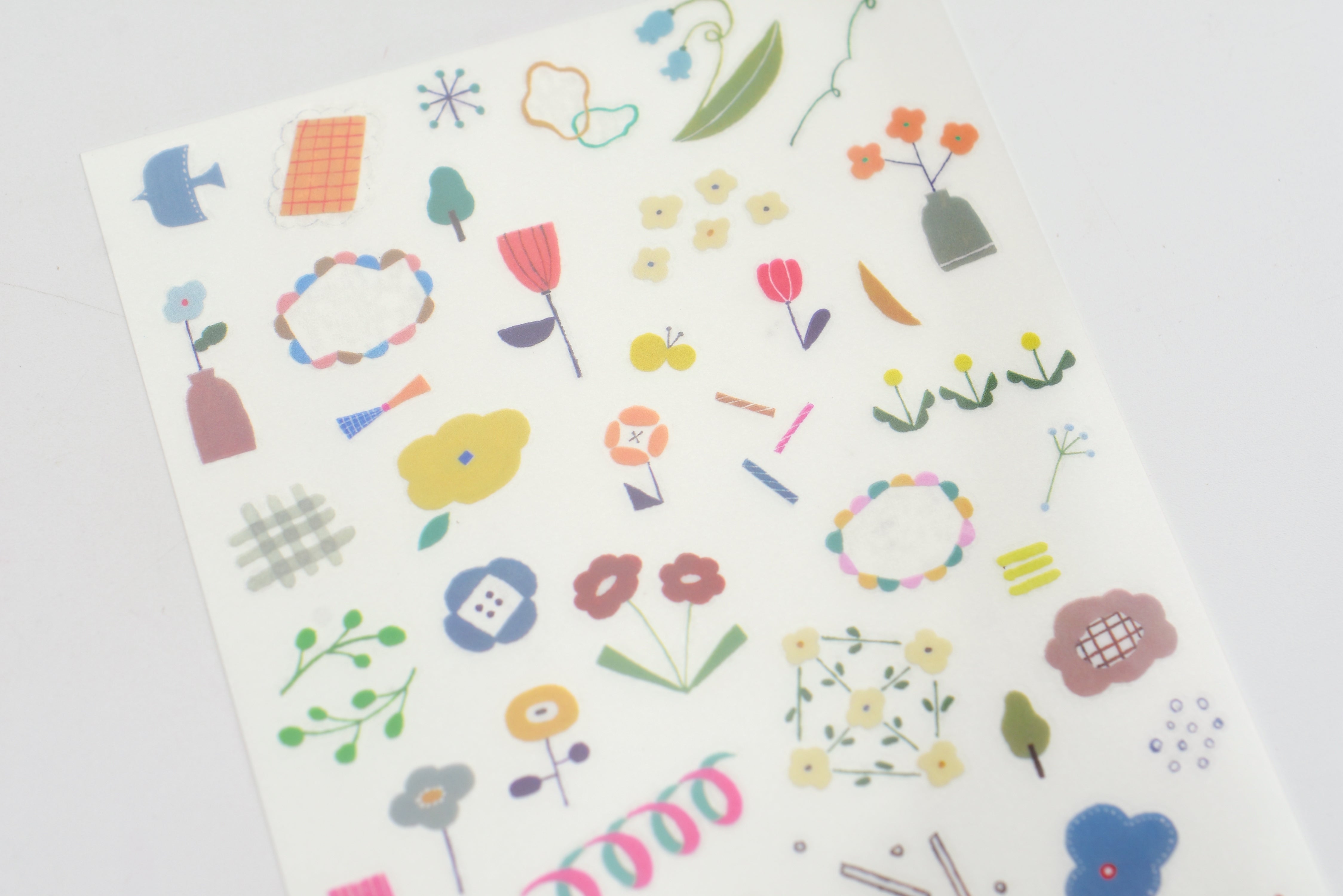 Midori Transfer Stickers for Journaling - Scandinavian Motifs