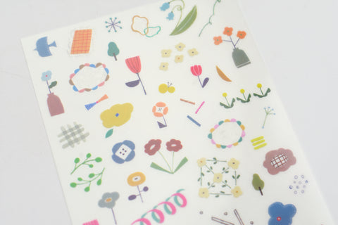Midori Transfer Stickers for Journaling - Scandinavian Motifs