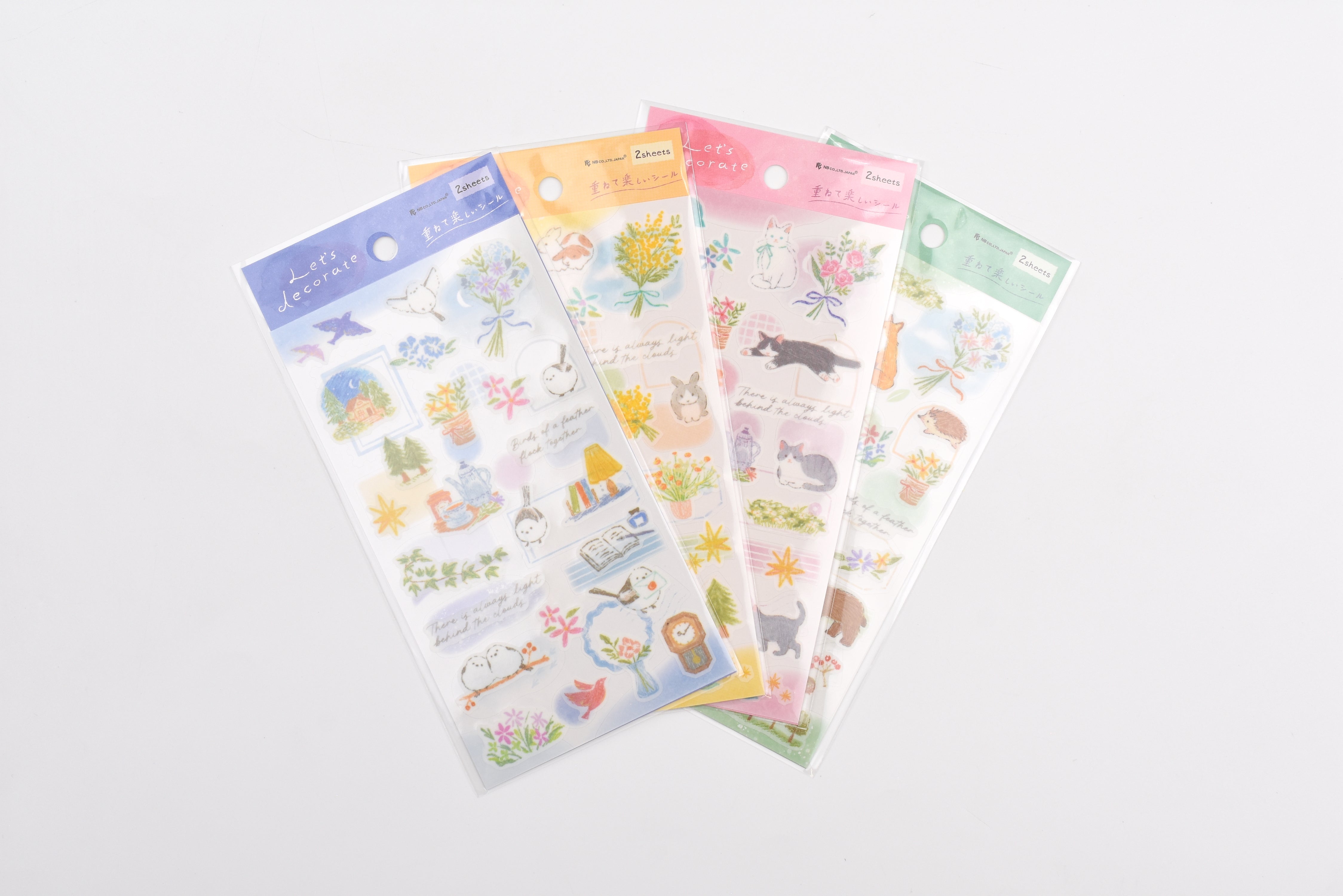 NB - Large Sticker Sheet - Let's Decorate