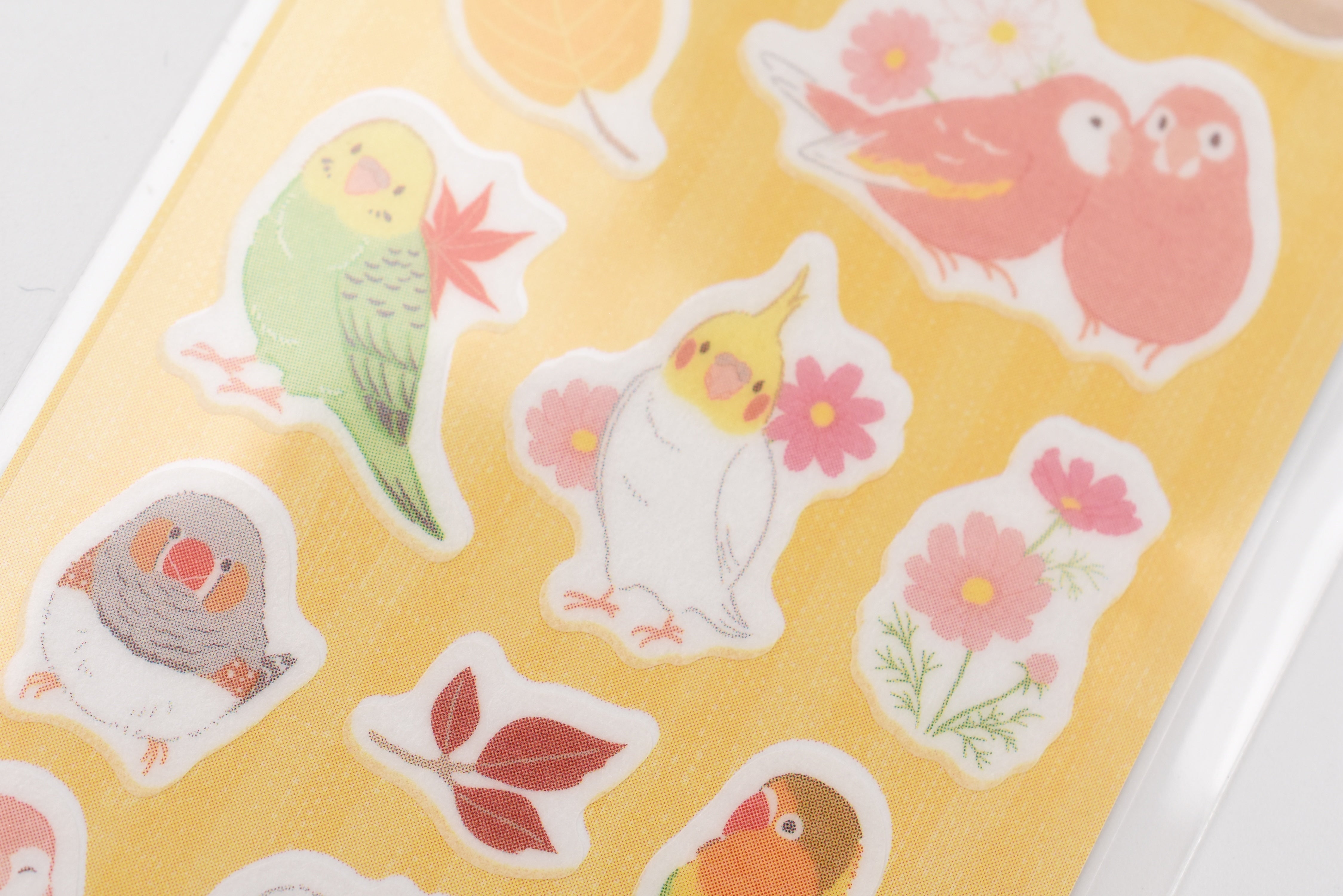 NB Sticker Sheet - Chirping - Playing in Autumn