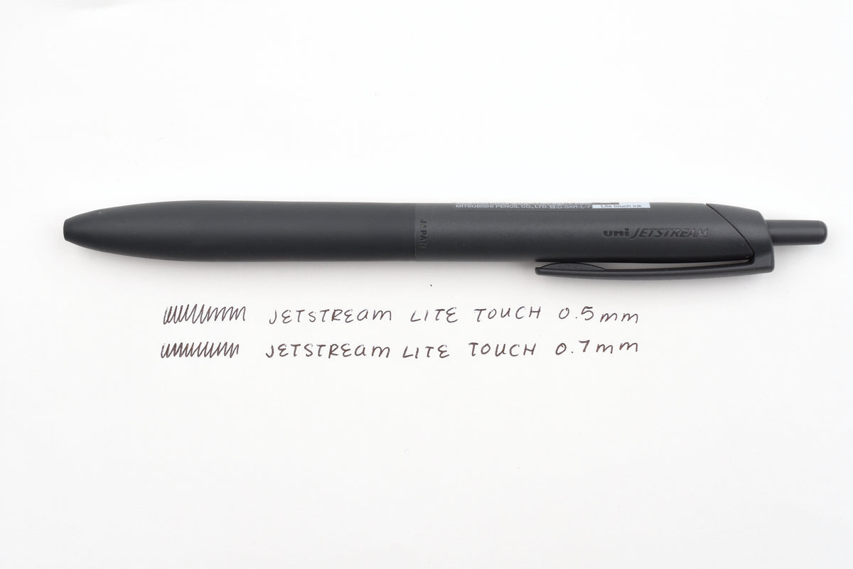 Jetstream Quick Drying Ink Uni Jetstream Ballpoint Pen - Lite Touch Ink - 0.5mm β Yoseka Stationery