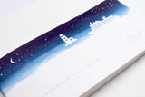 Marumo Printing - Silhouette Message Pad - Night of Departure