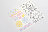Midori 2 Sheets Planner Sticker - Cute Motif