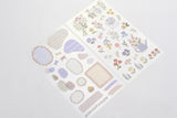 Midori 2 Sheets Planner Sticker - Flowers