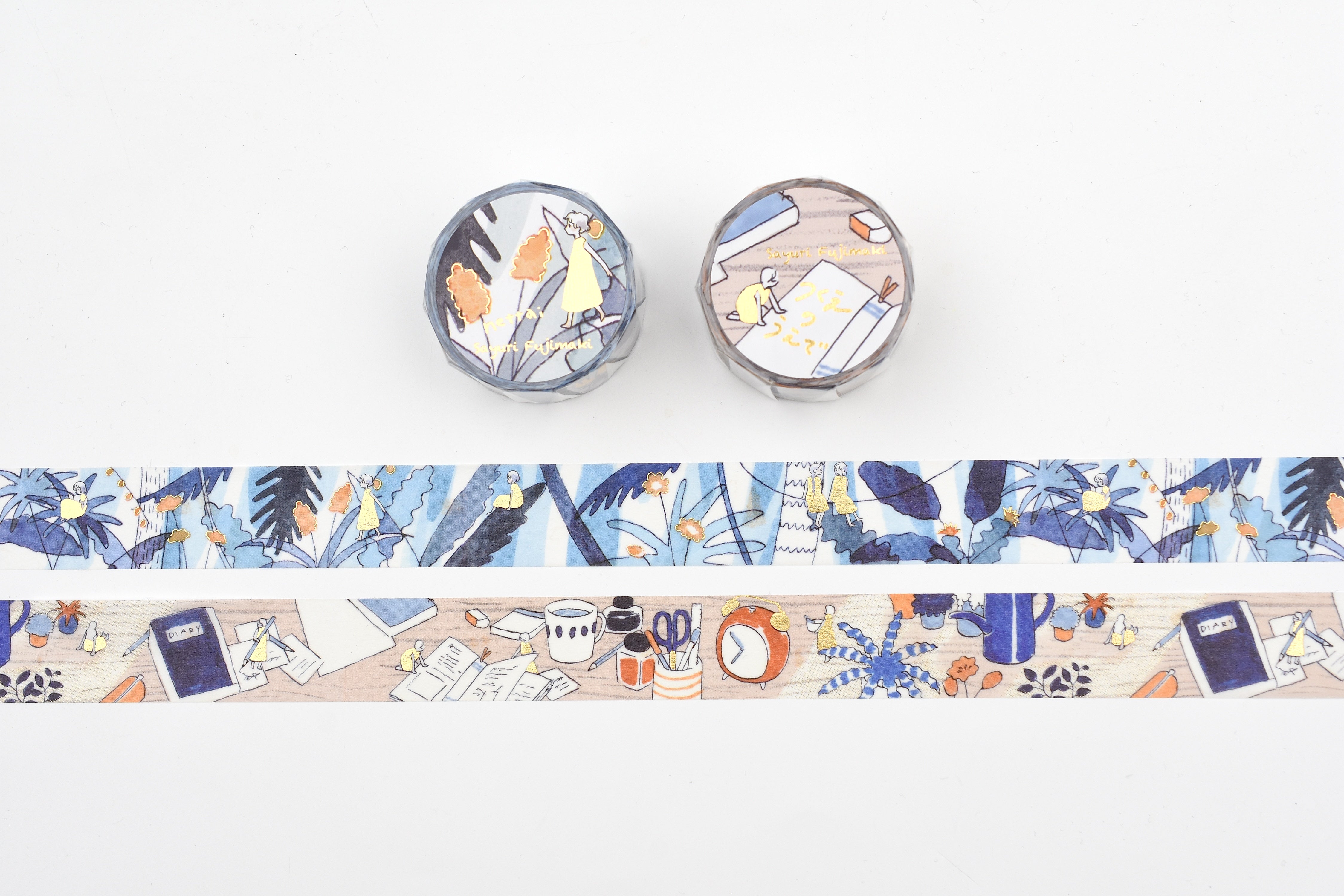 Cozyca - Sayuri Fujimaki Foil Stamping Washi Tape