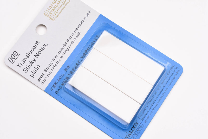 Stalogy Translucent Sticky Notes - 15mm