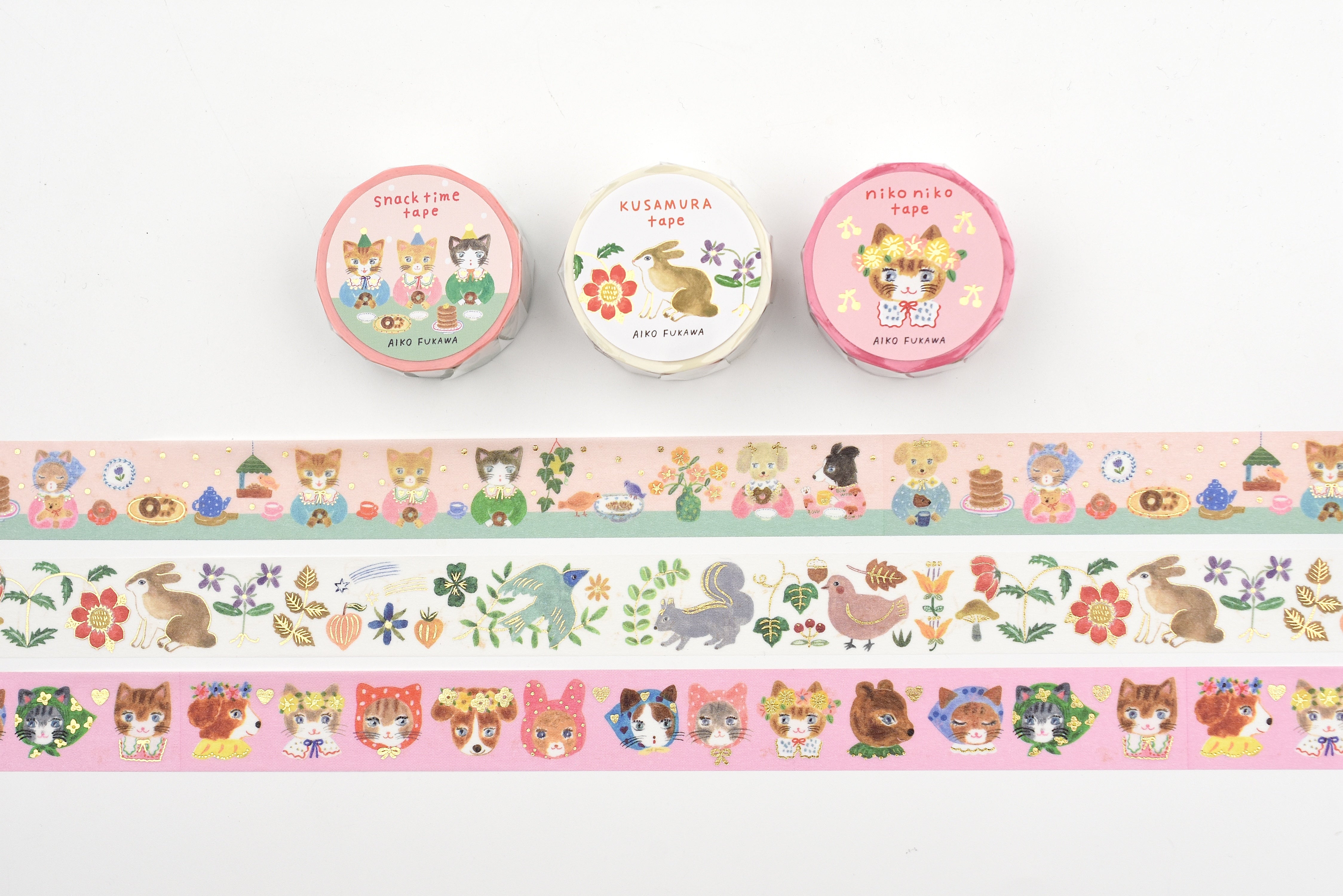 Cozyca - Aiko Fukawa Foil Stamping Washi Tape