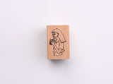 La Dolce Vita Rubber Stamp - Pearl Milk Tea Girl