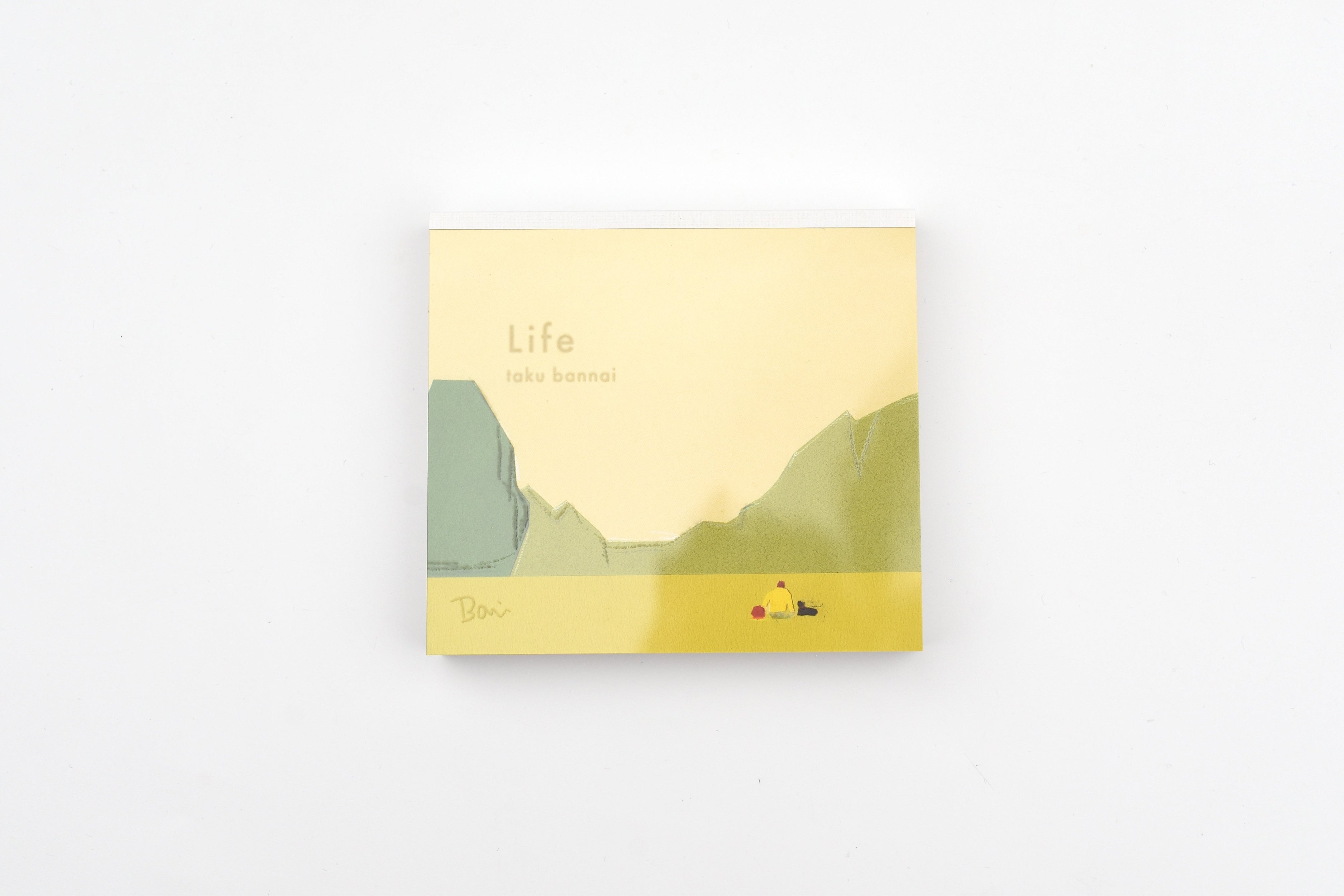 Cozyca - Taku Bannai Memo Pad - Life