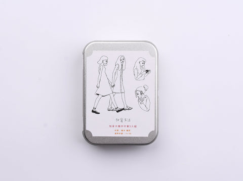 La Dolce Vita Rubber Stamp Set with Tin - You and Me