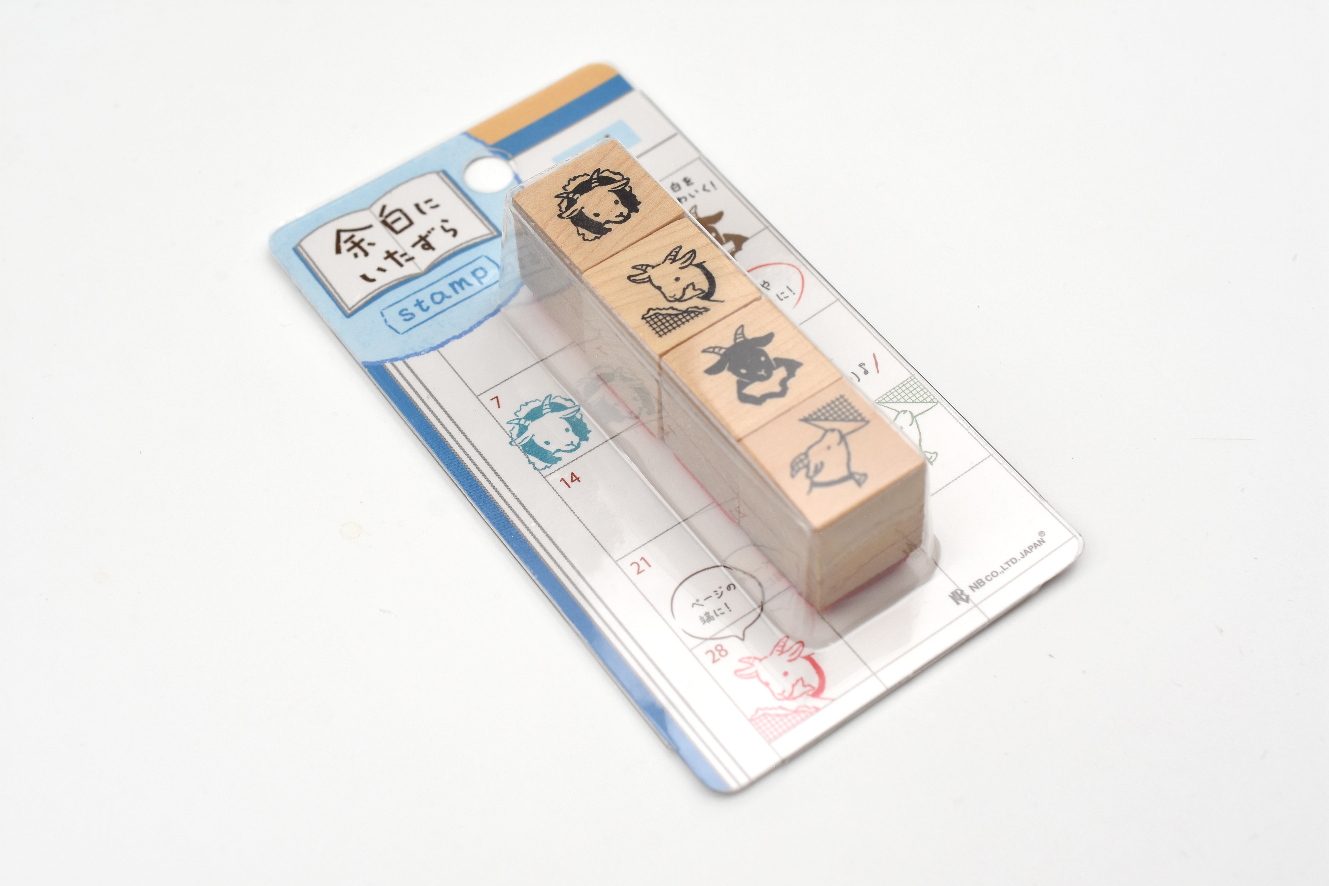 NB Wooden Stamps - Doodles in the Margins - Goat