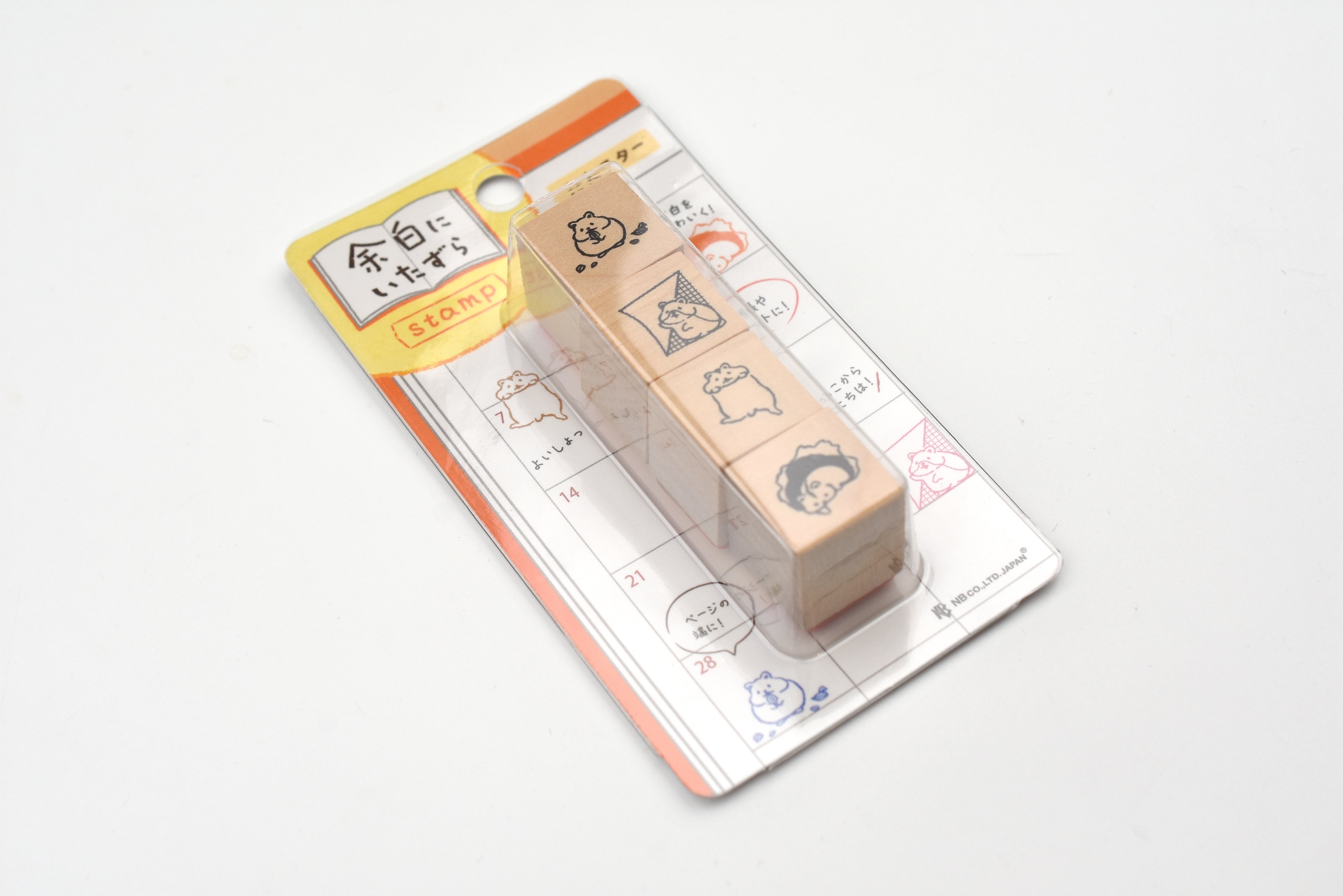 NB Wooden Stamps - Doodles in the Margins - Hamster