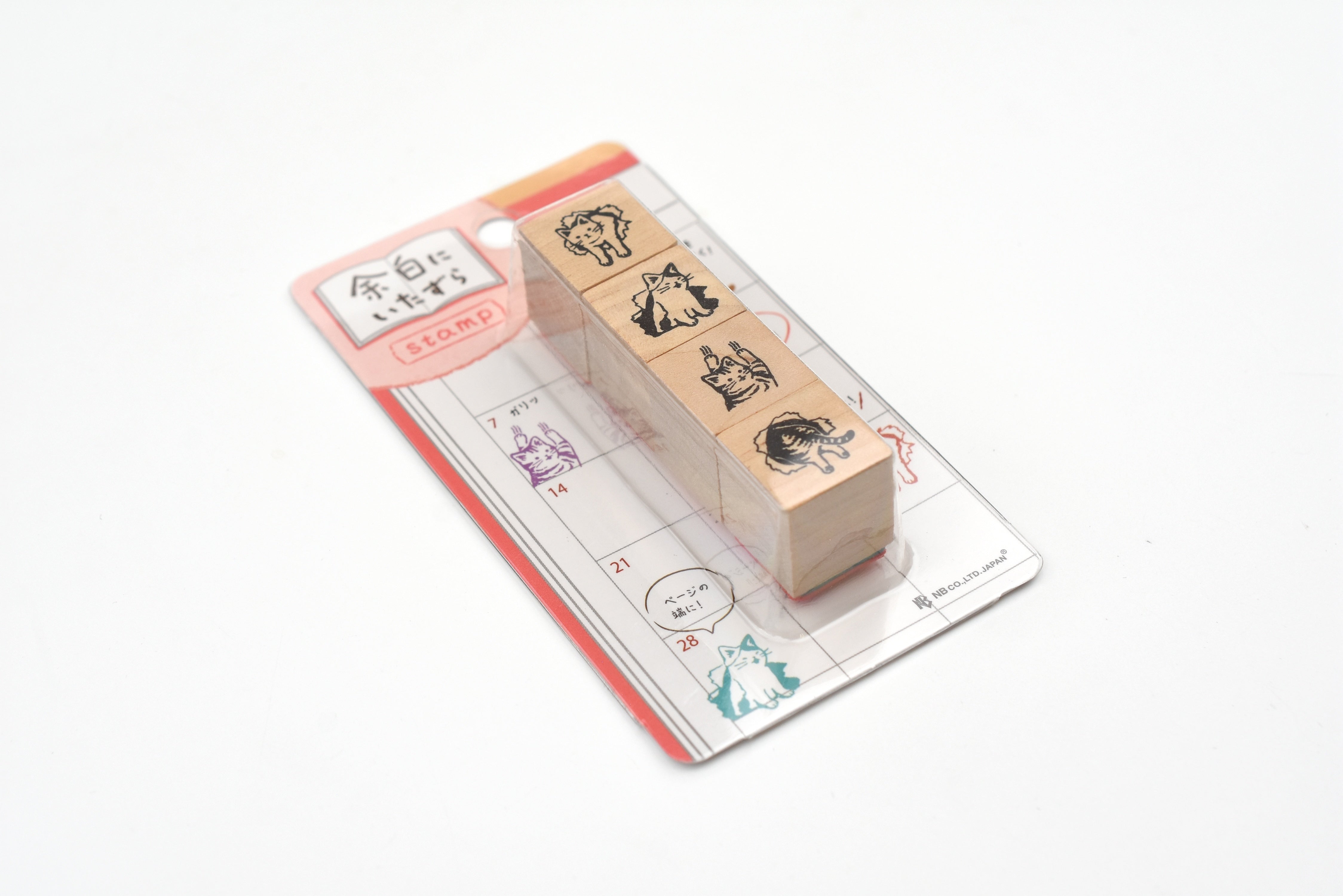 NB Wooden Stamps - Doodles in the Margins - Cat