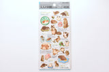 Kamio Illustrated Picture Book Stickers - Rodents