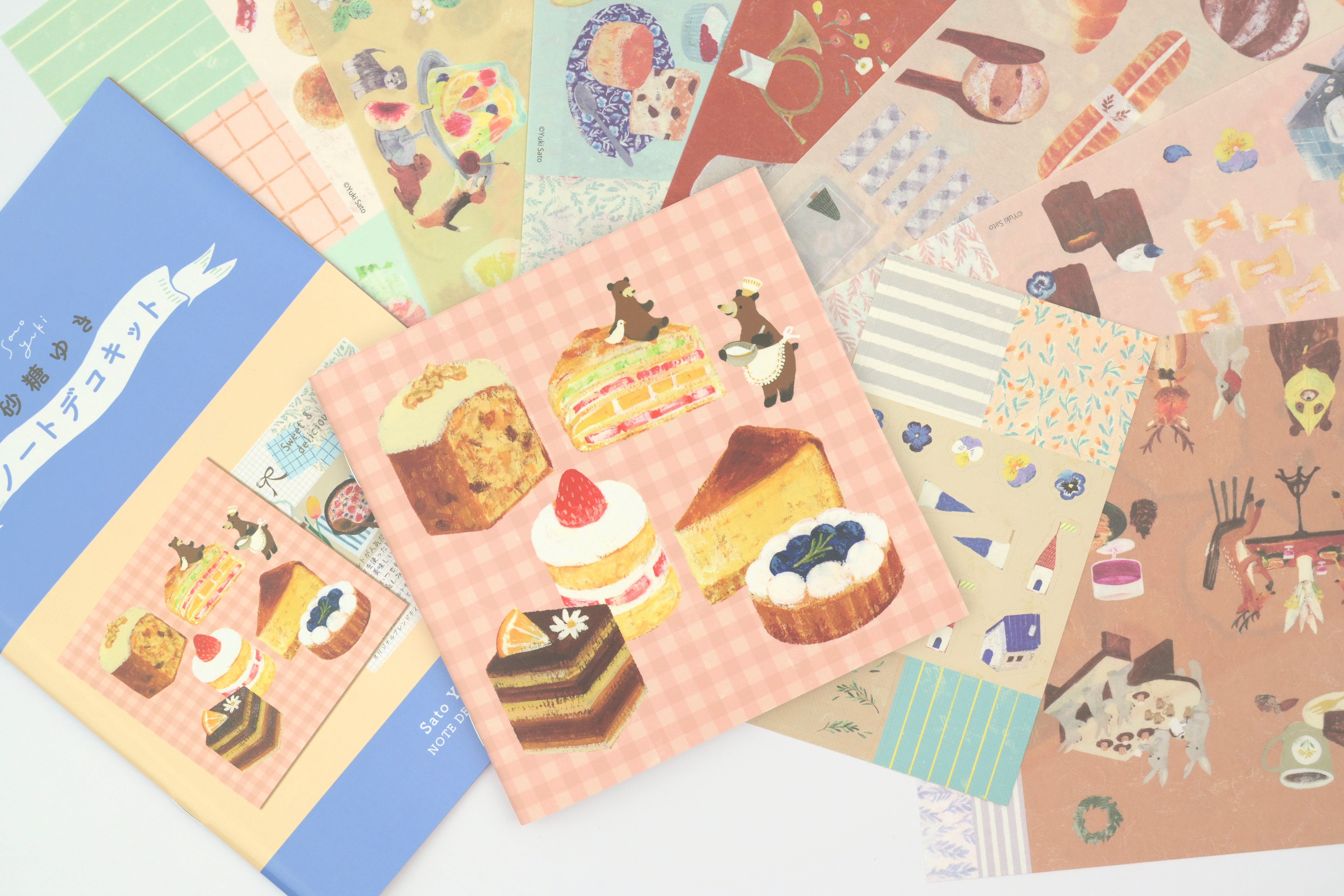 Komamono Creative x Yuki Sato Note Deco Kit