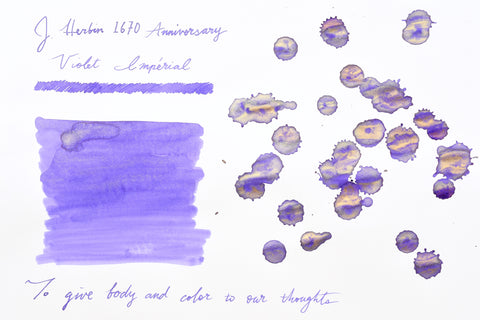 J. Herbin - 1670 Violet Imperial - 50mL bottled ink