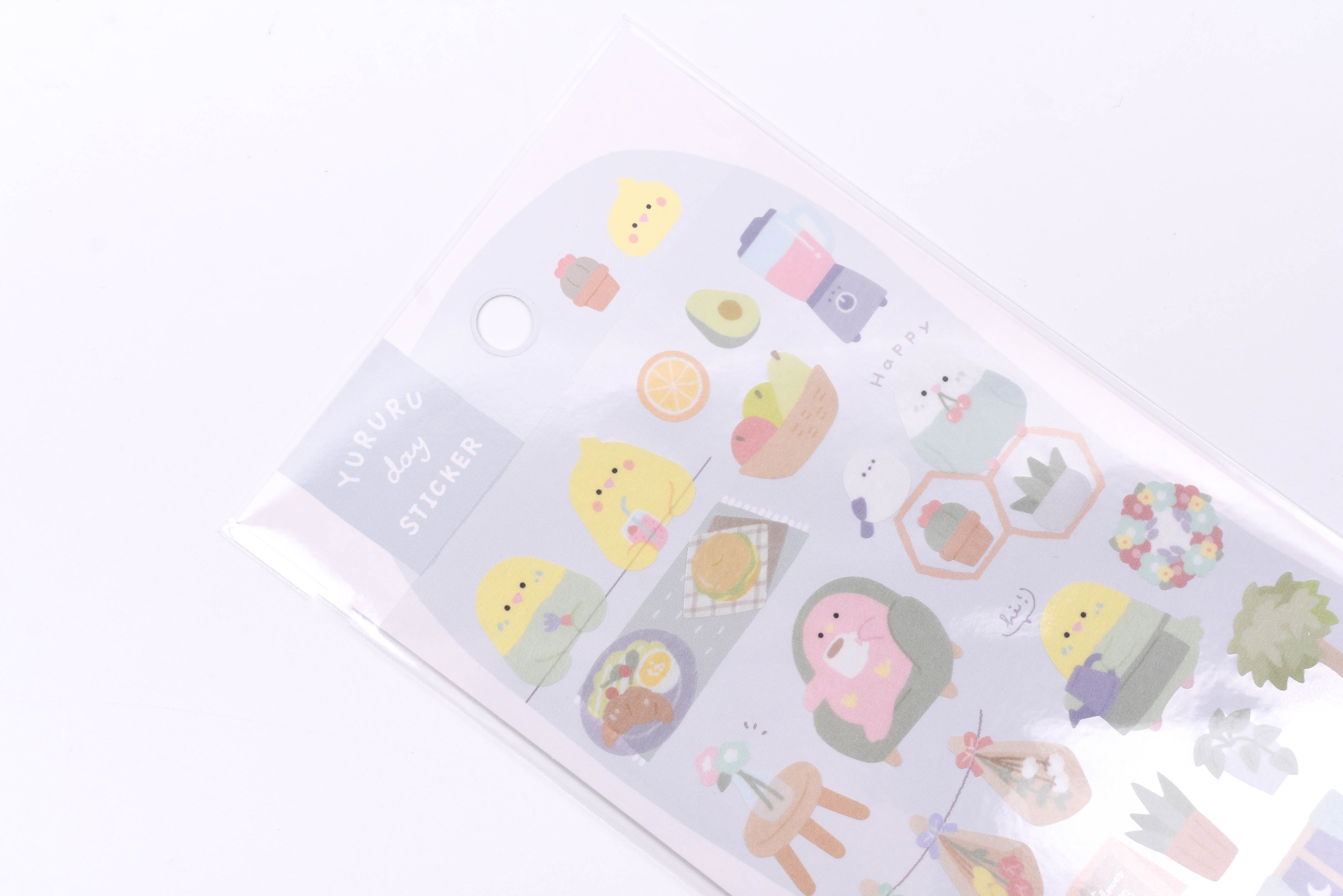 Yururu Day Sticker - Birds